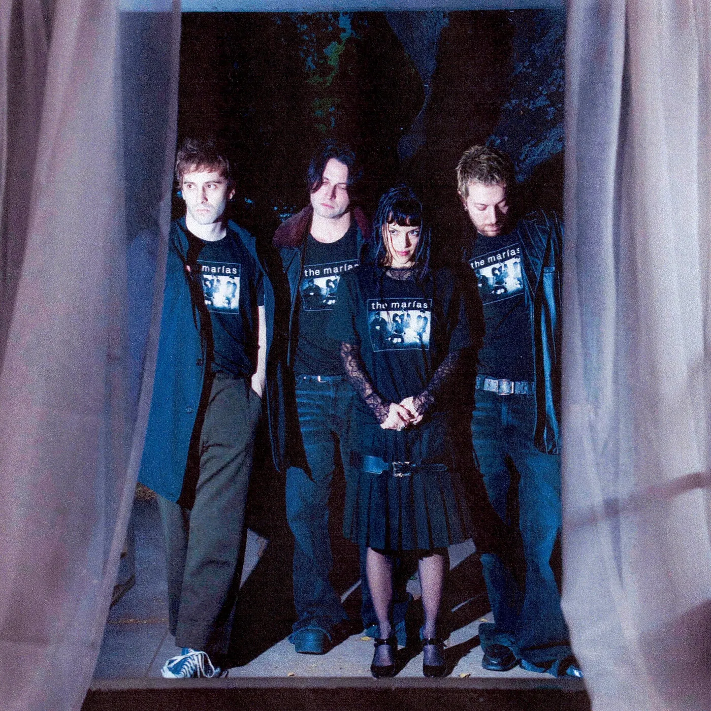 The Marías band black & white tee