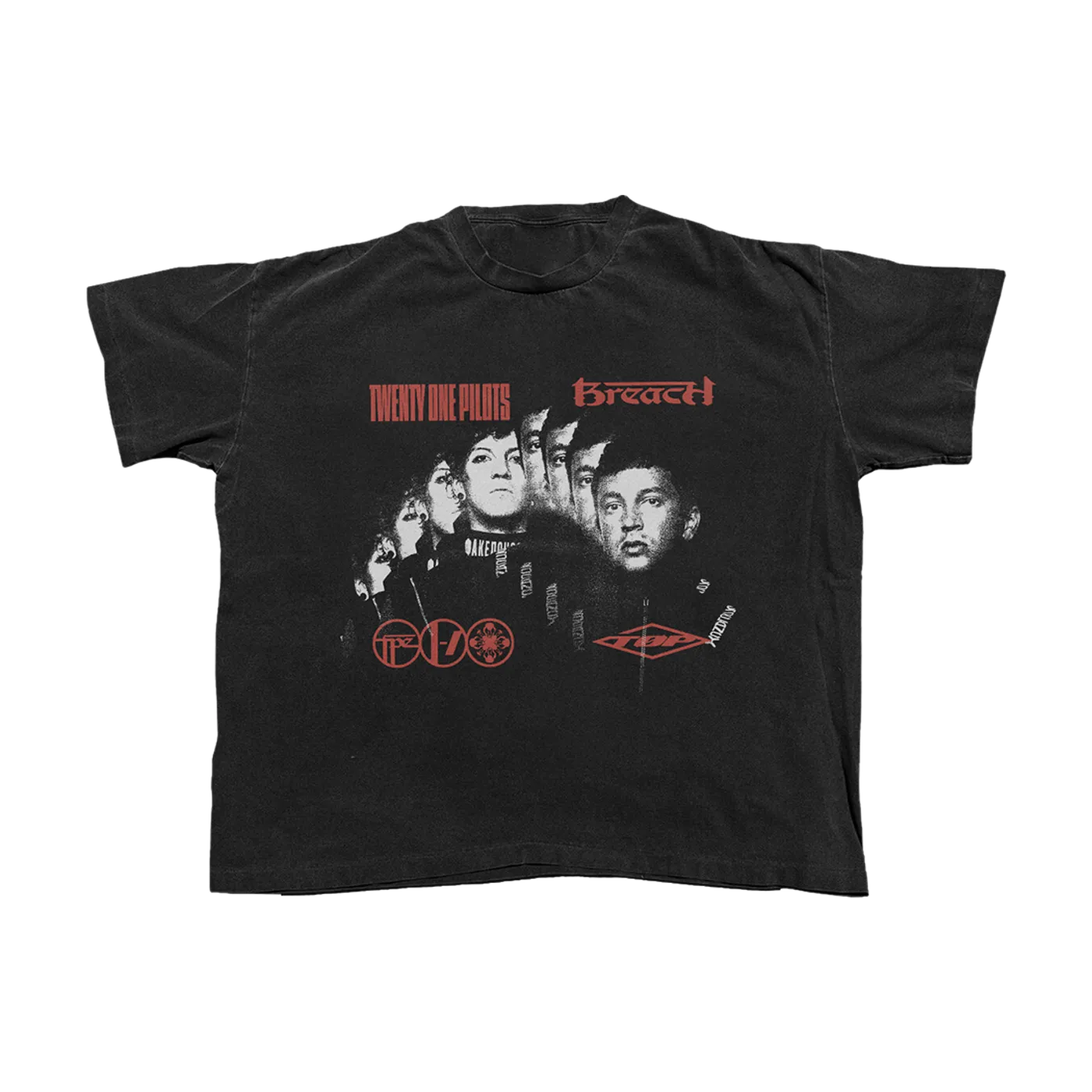 Twenty One Pilots BREACH FACES T-SHIRT
