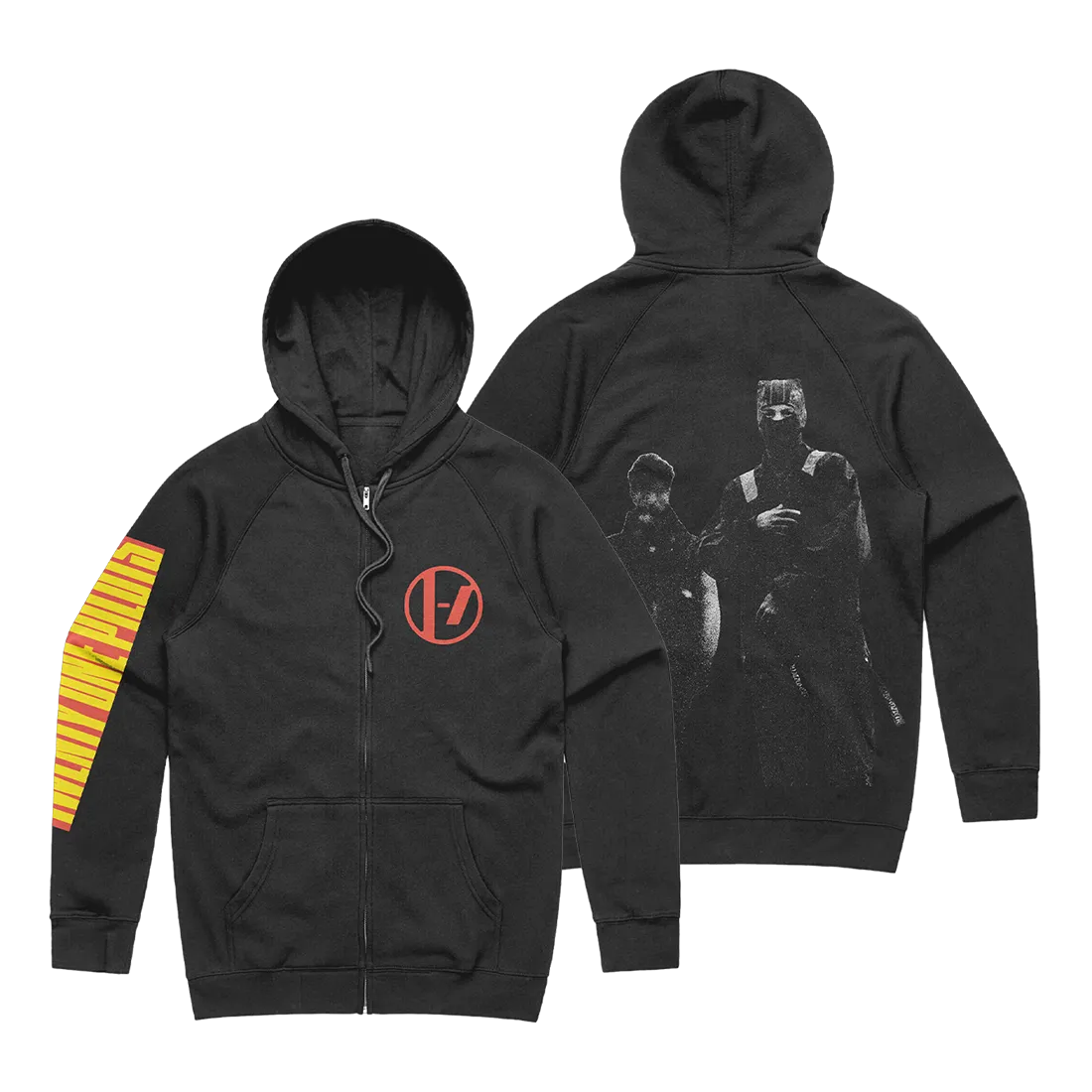 CLANCY BLOCKSLEEVE ZIP-UP HOODIE