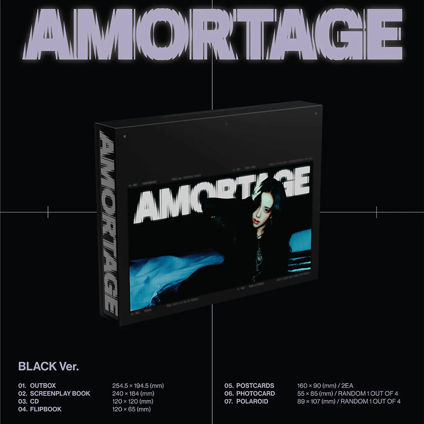 JISOO AMORTAGE (BLACK ver.)