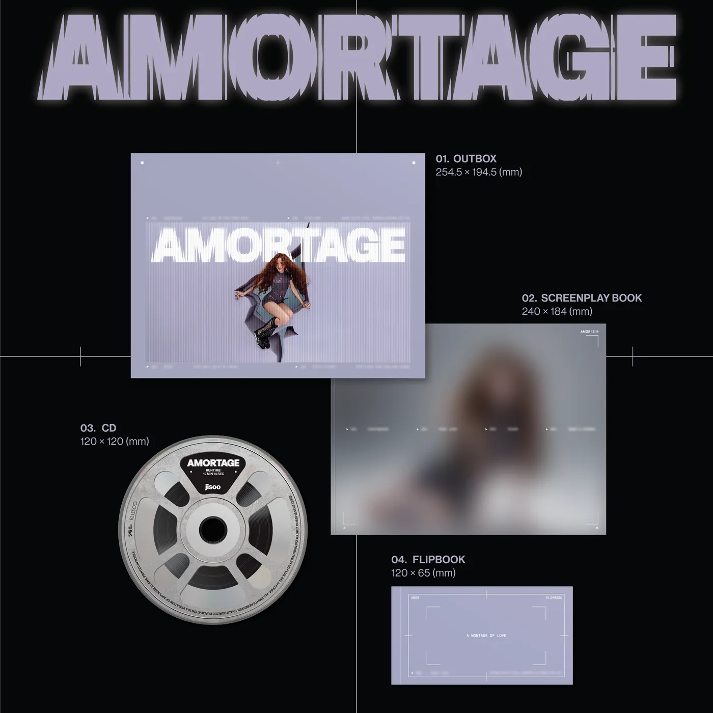 JISOO AMORTAGE (PURPLE ver.)