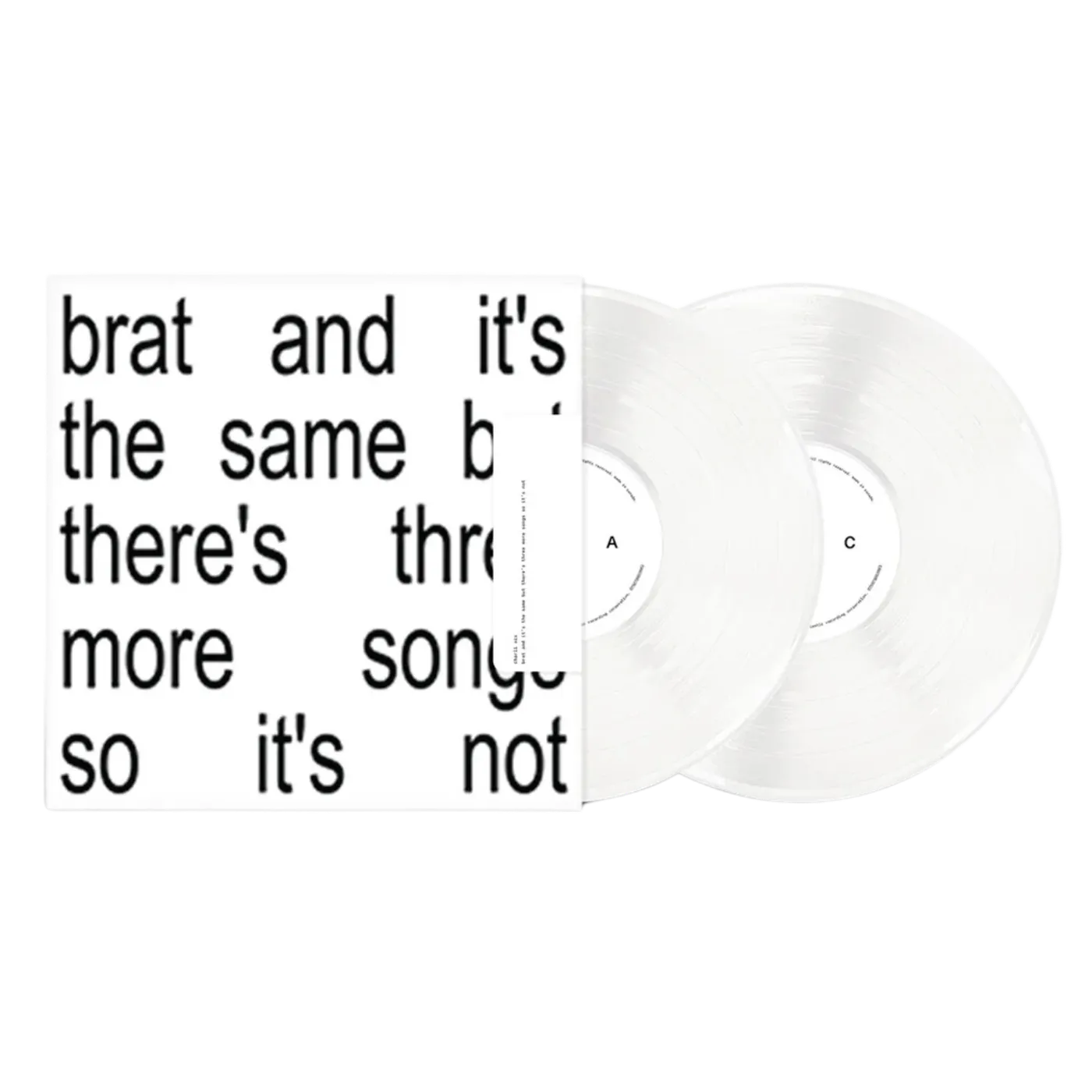 Charli xcx brat and it’s the same but there’s three more songs so it’s not (Vinyl)