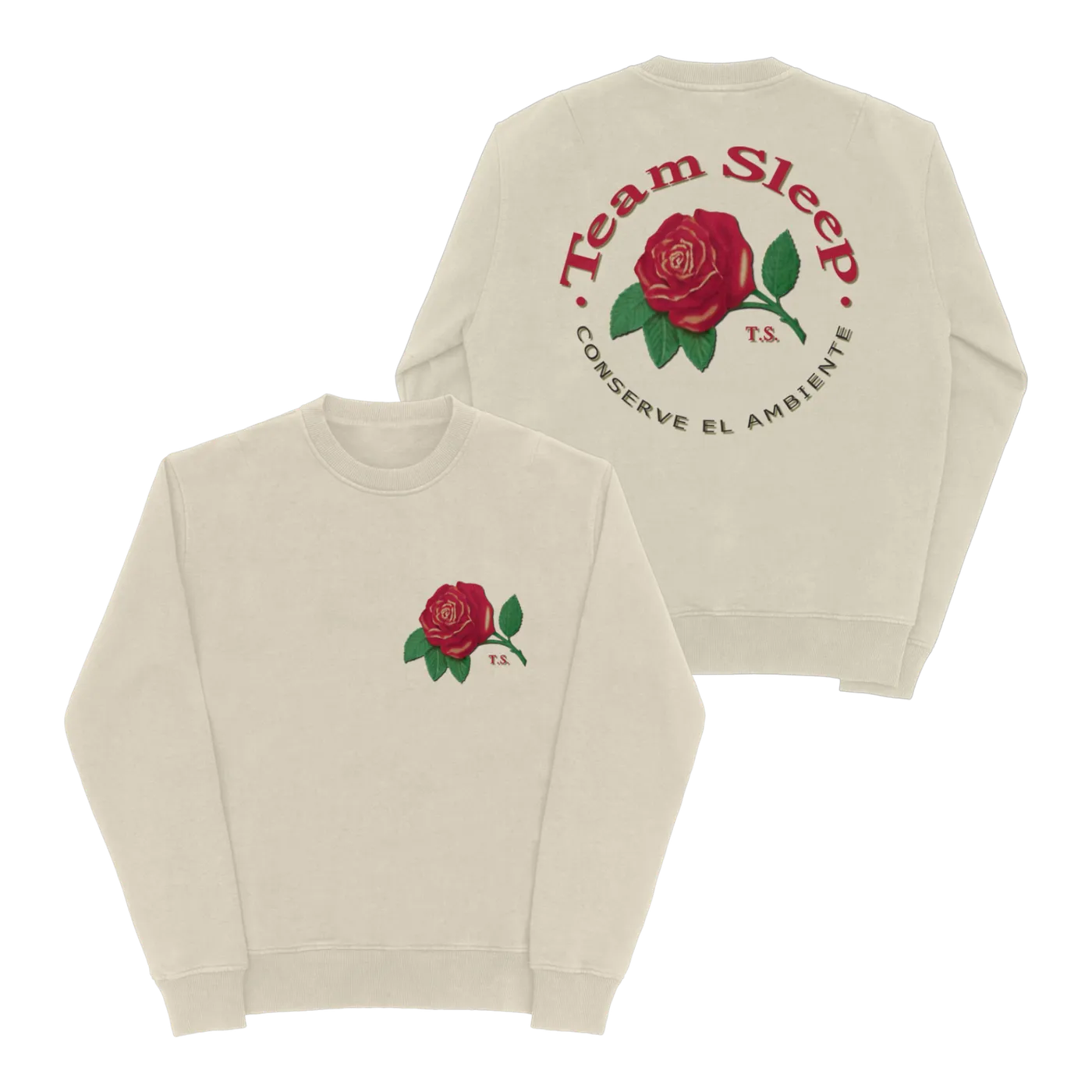 Team Sleep Rose Crewneck