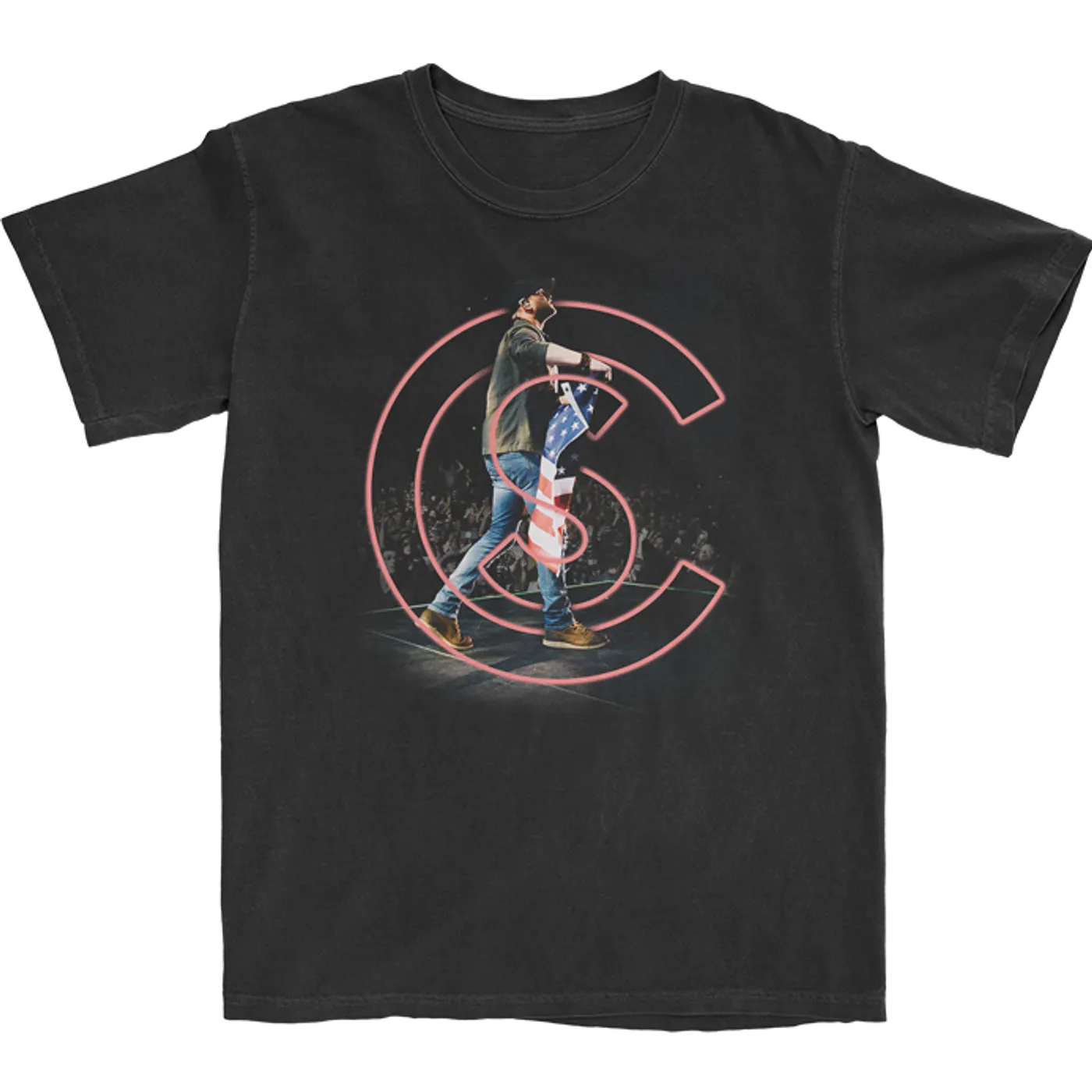 Cole Swindell CS Flag T-Shirt