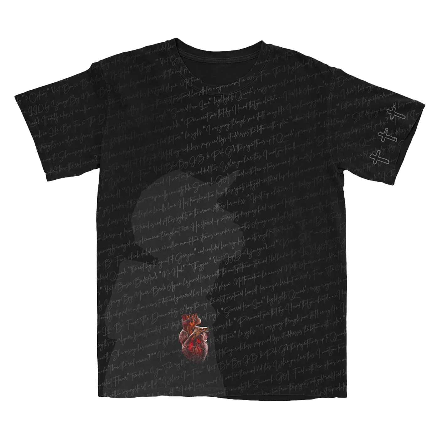 Quando Rondo Diary All Over Heart T-Shirt