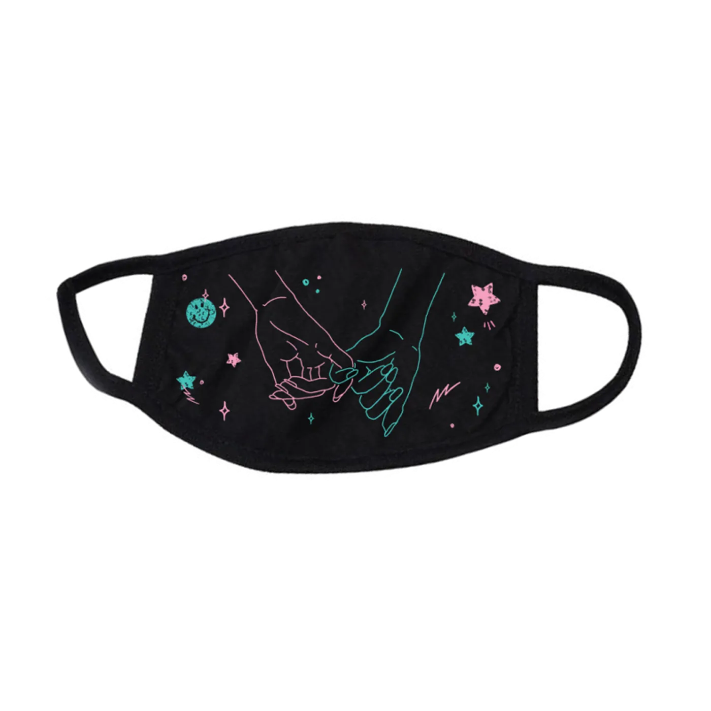 Anne-Marie Pinky Promise Black Facemask