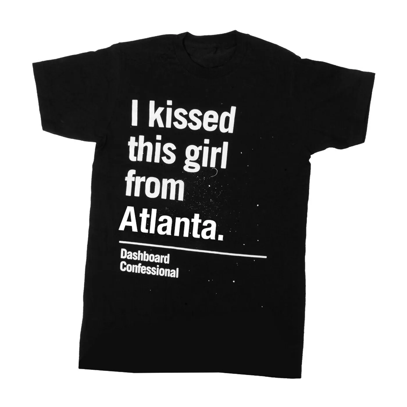 Dashboard Confessional Kissed A Girl Atlanta T-Shirt