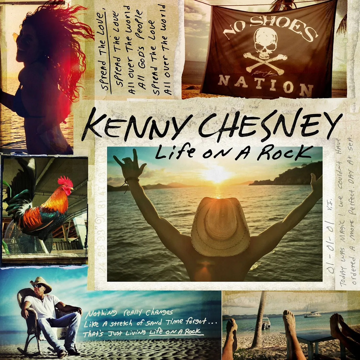 Kenny Chesney Life on a Rock CD
