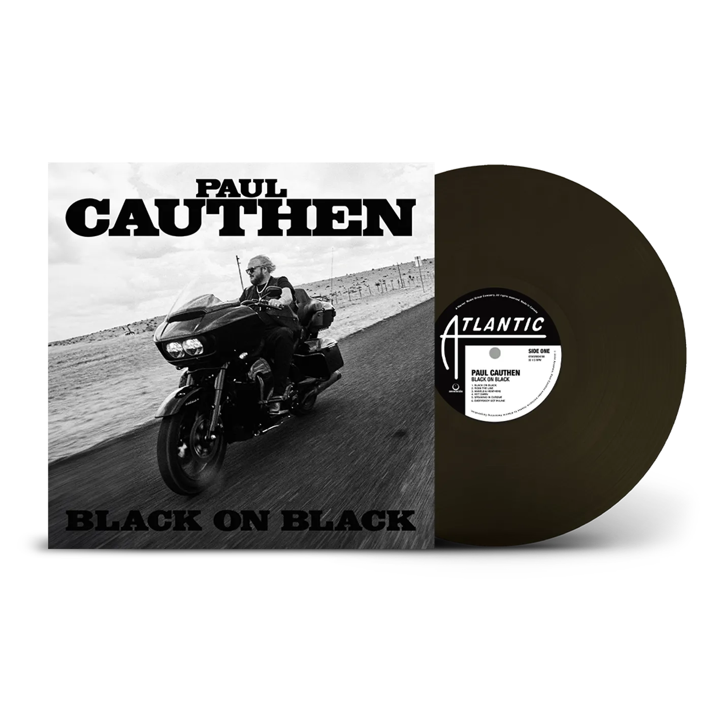 Paul Cauthen Black on Black Vinyl LP