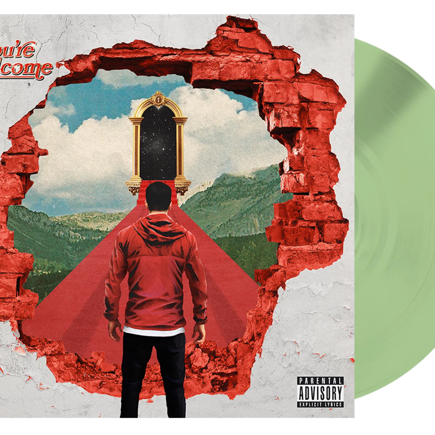 A Day To Remember You're Welcome (Glow In The Dark Green) (Vinyl)