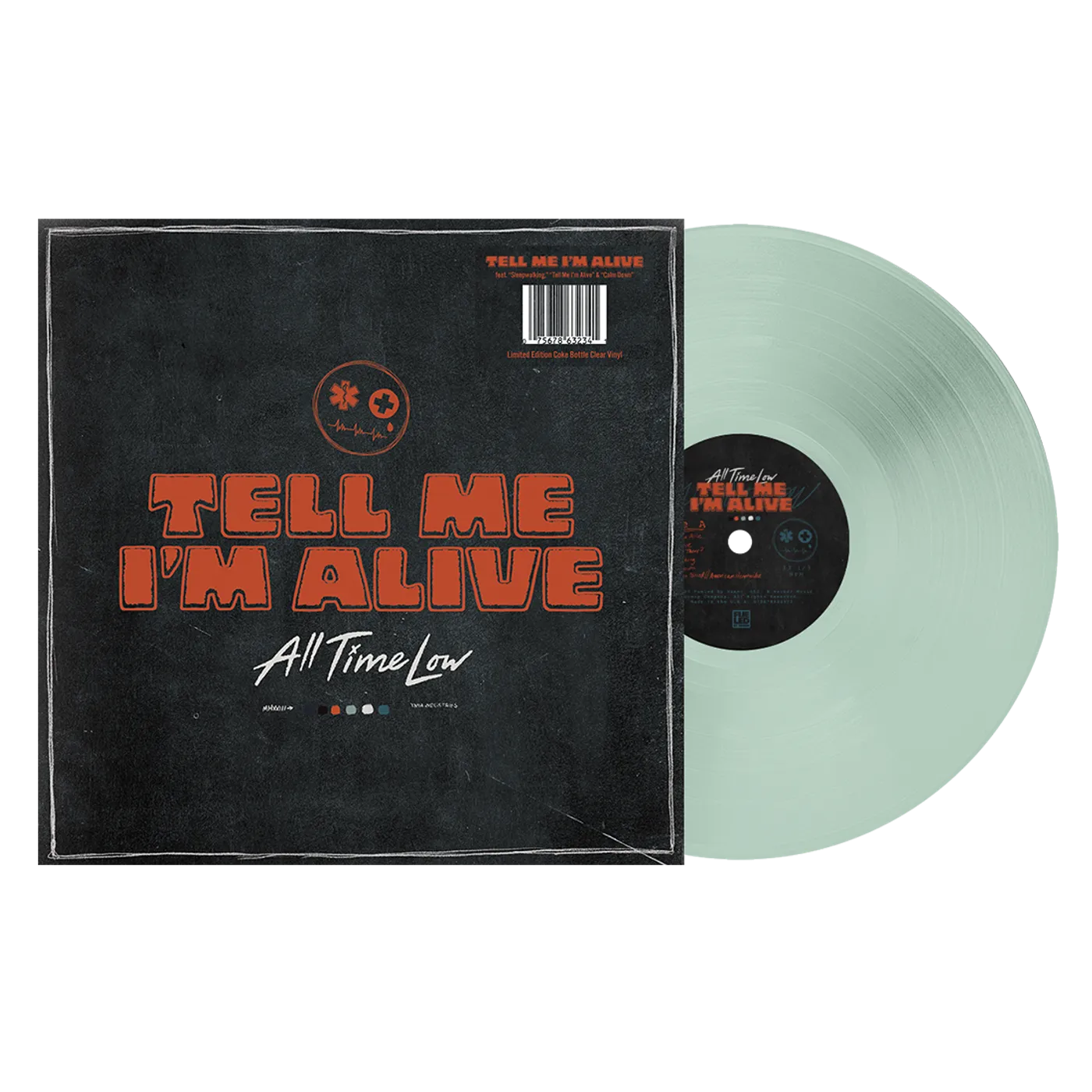 All Time Low Tell Me I’m Alive Coke Bottle Clear Vinyl
