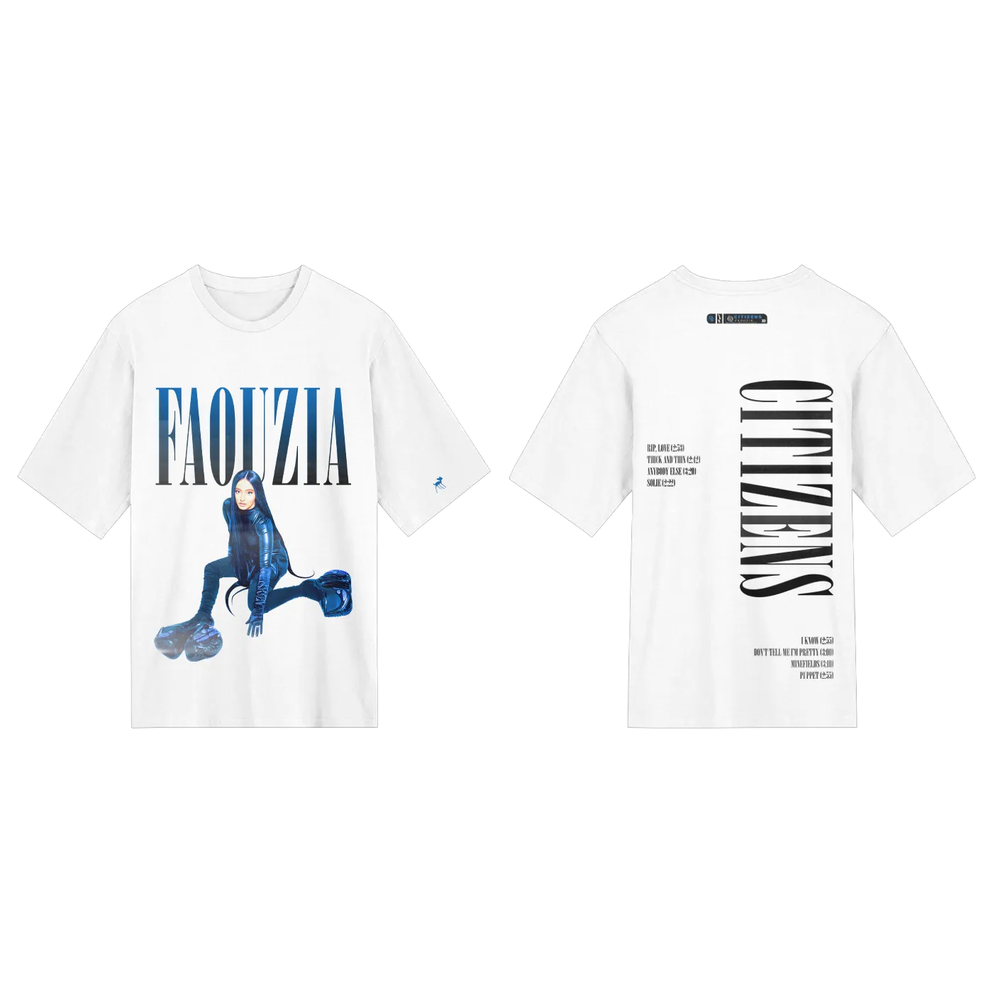 Faouzia Citizens Tour Tee (White)