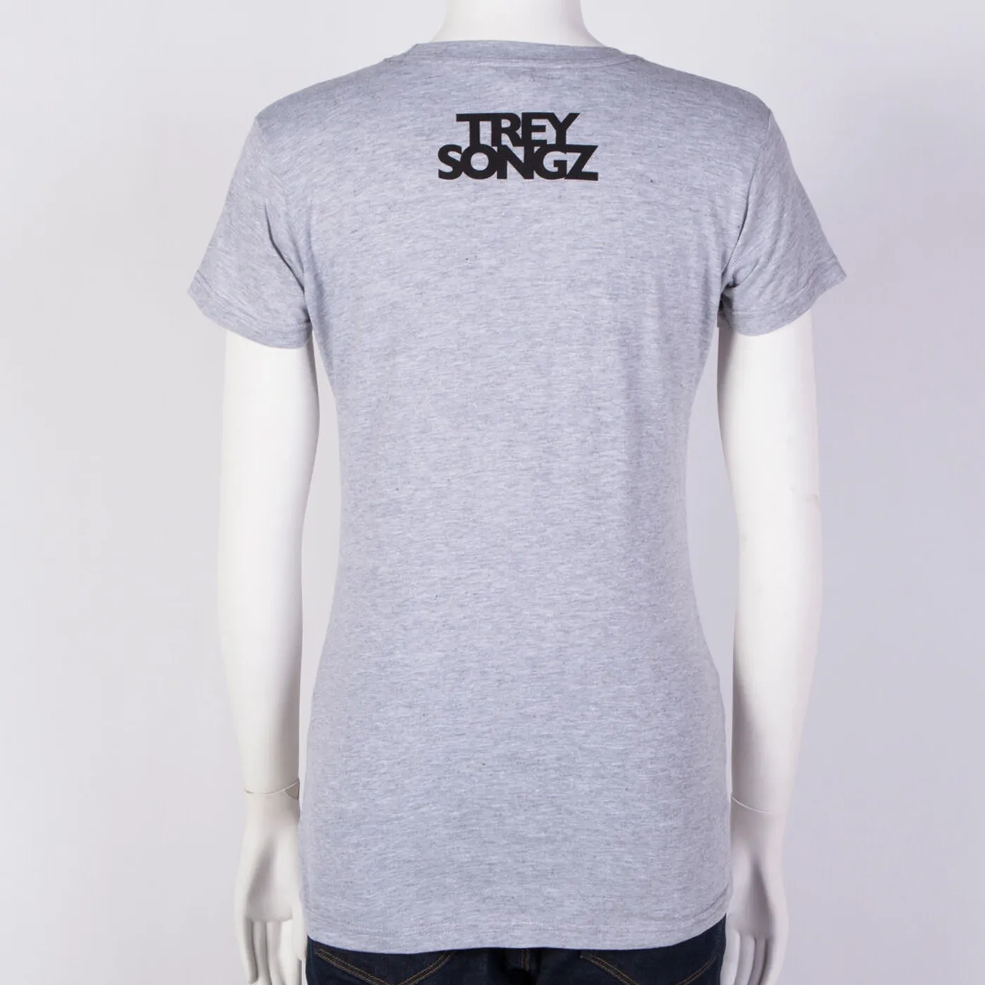 Trey Songz Cartoon Face Juniors T-Shirt