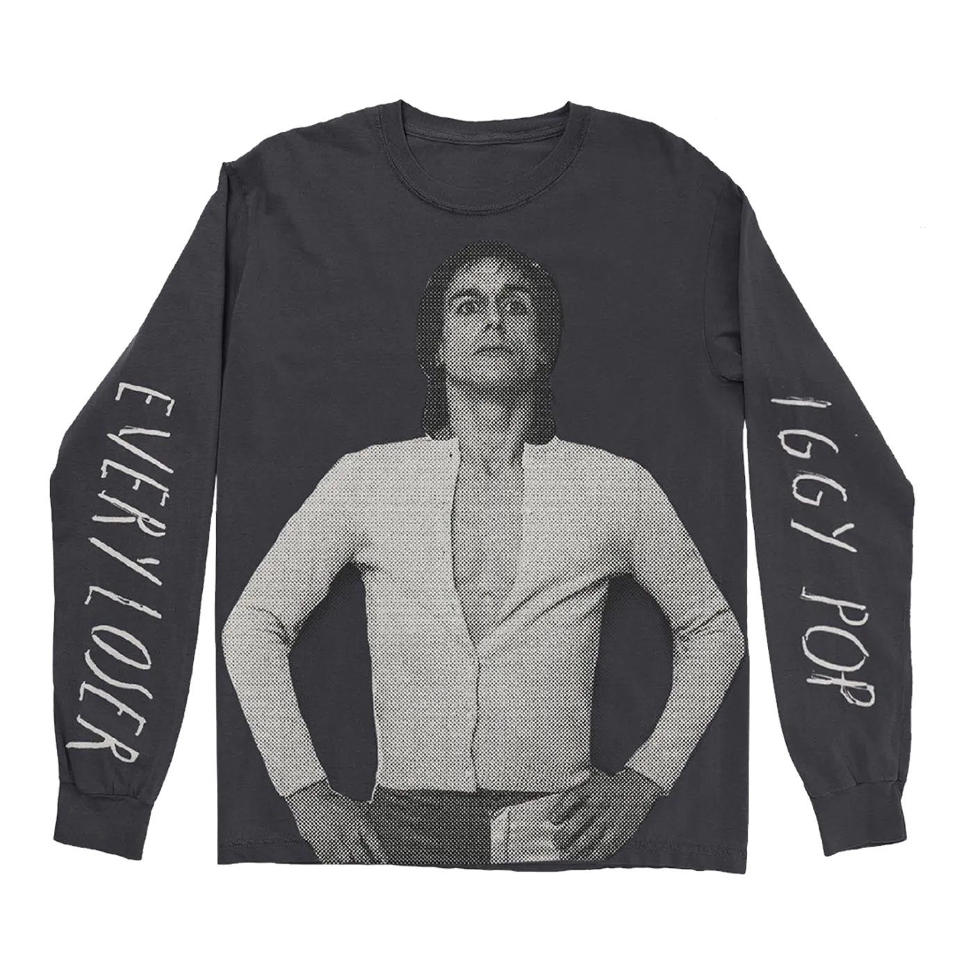 Iggy Pop EVERY LOSER Photo Long Sleeve Tee