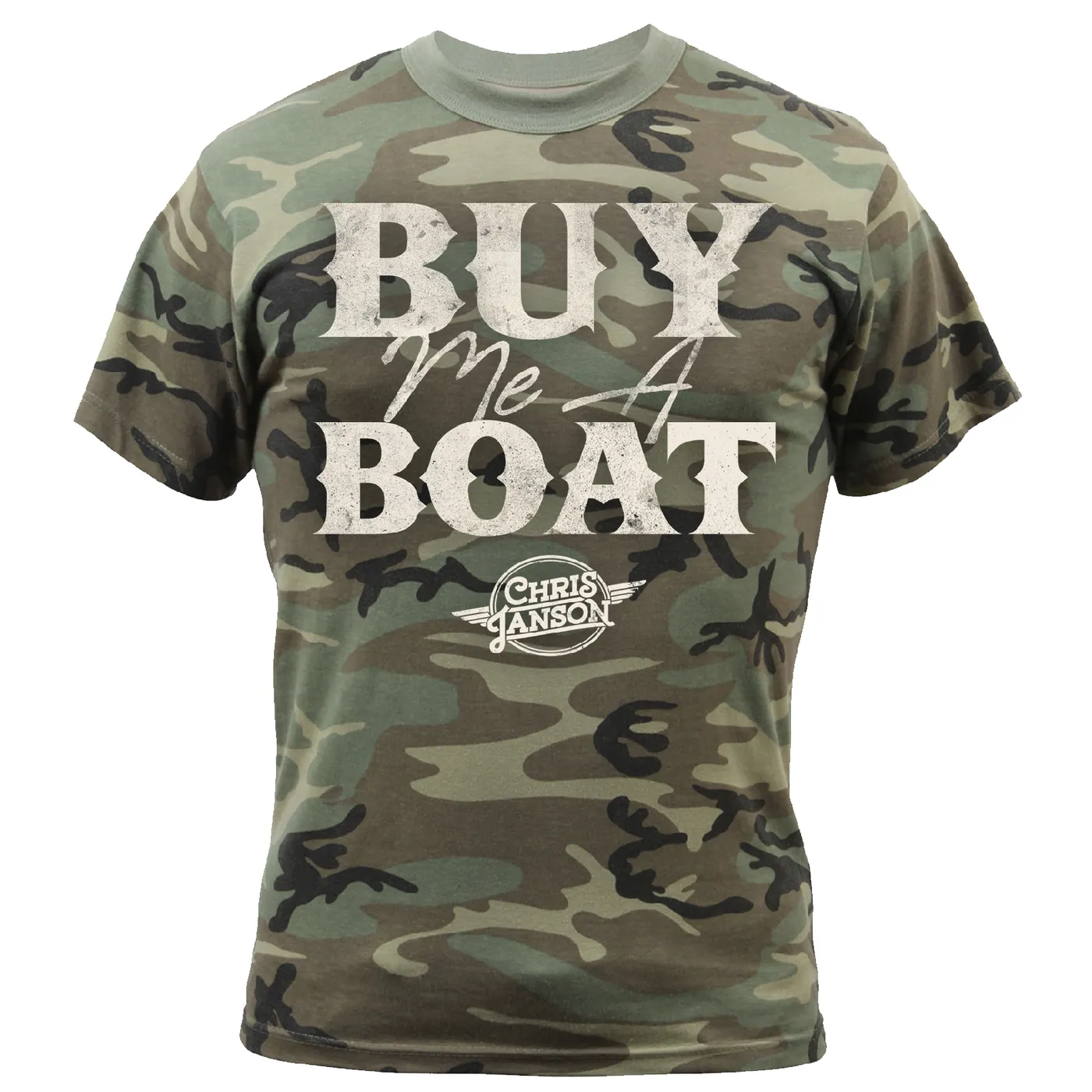 Chris Janson Buy Me A Boat Camo T-Shirt