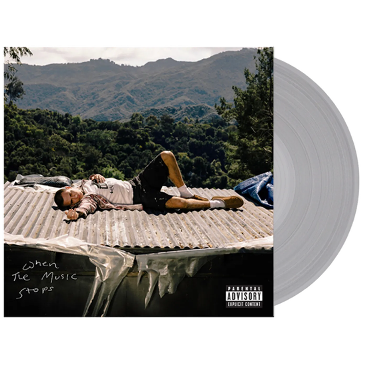 jxdn WHEN THE MUSIC STOPS Clear Vinyl