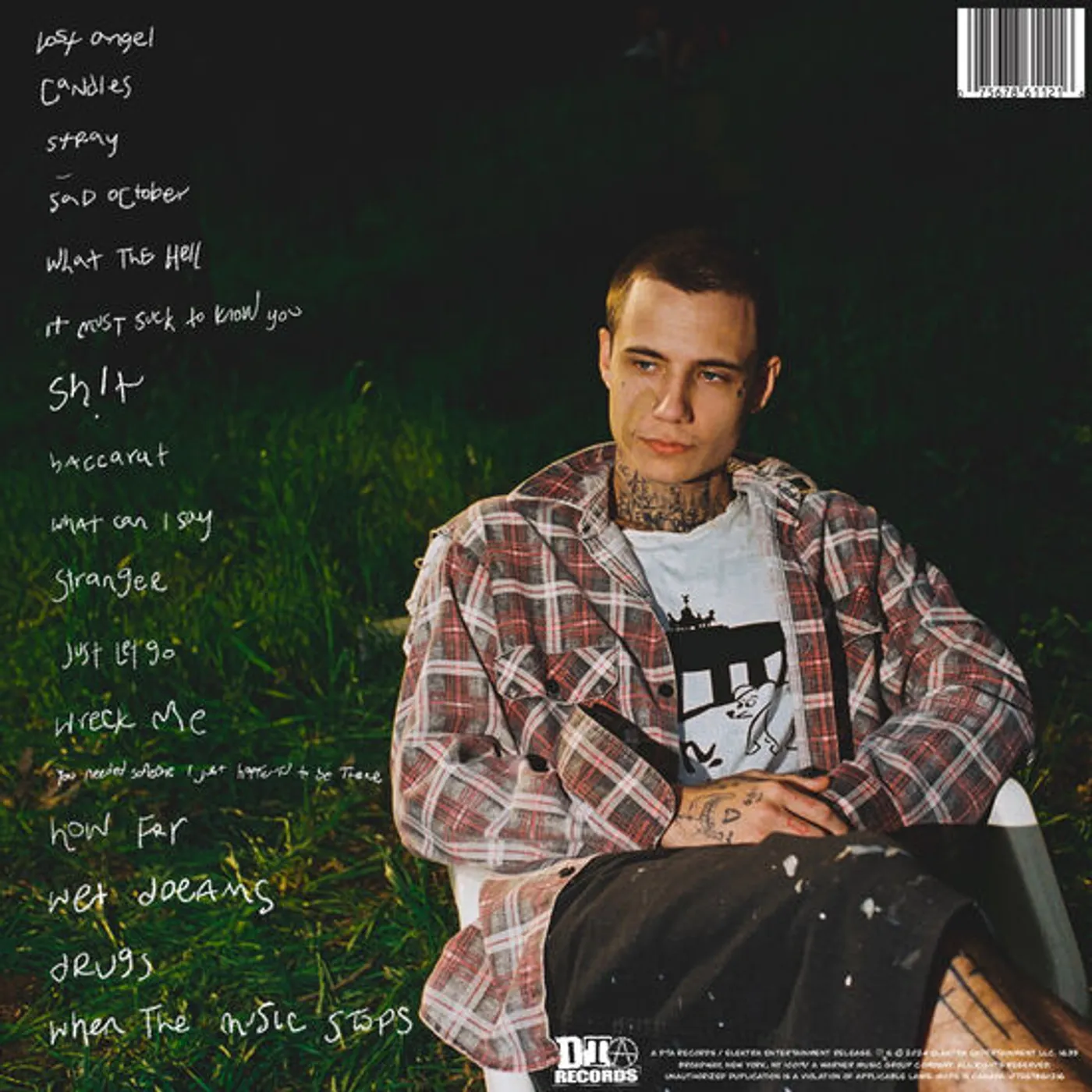 jxdn WHEN THE MUSIC STOPS Clear Vinyl