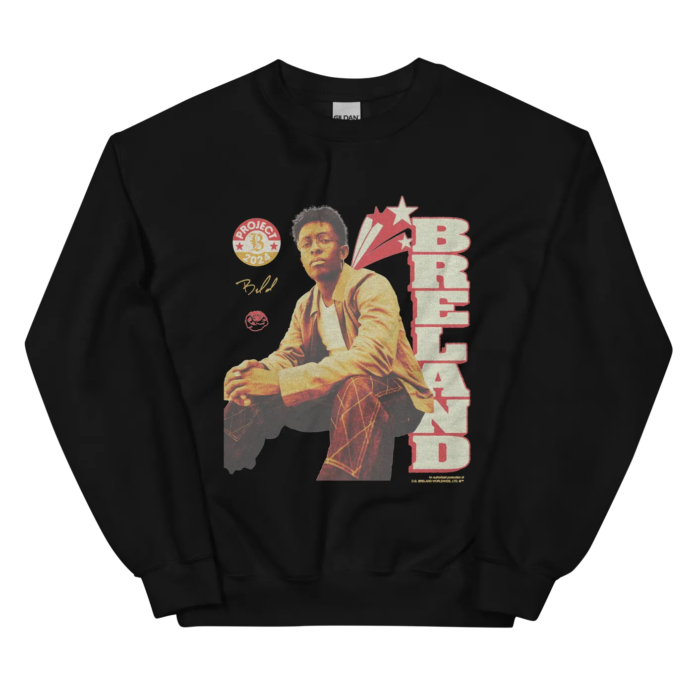 BRELAND Photo Crewneck