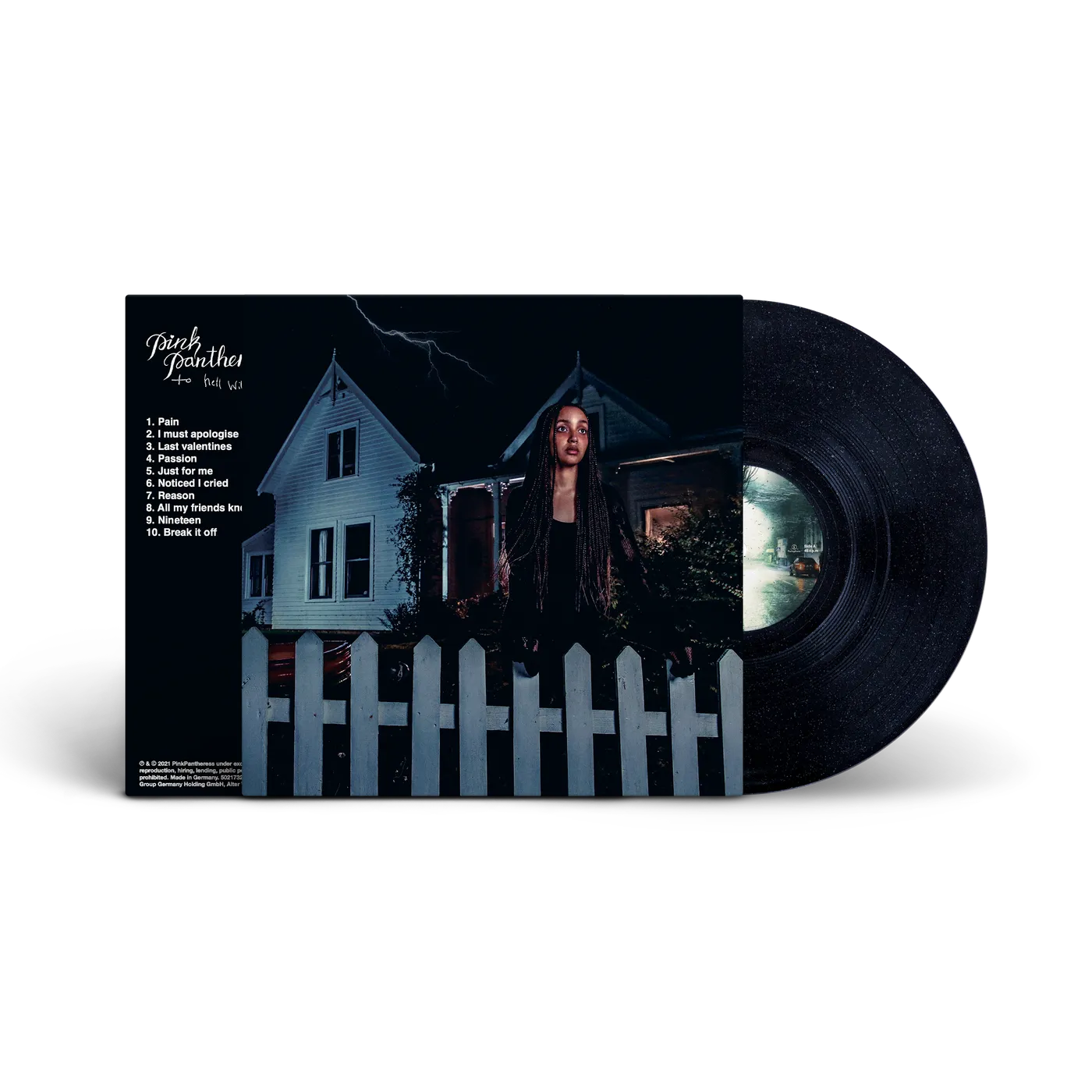 PinkPantheress 'to hell with it' (LP Sparkle Vinyl)