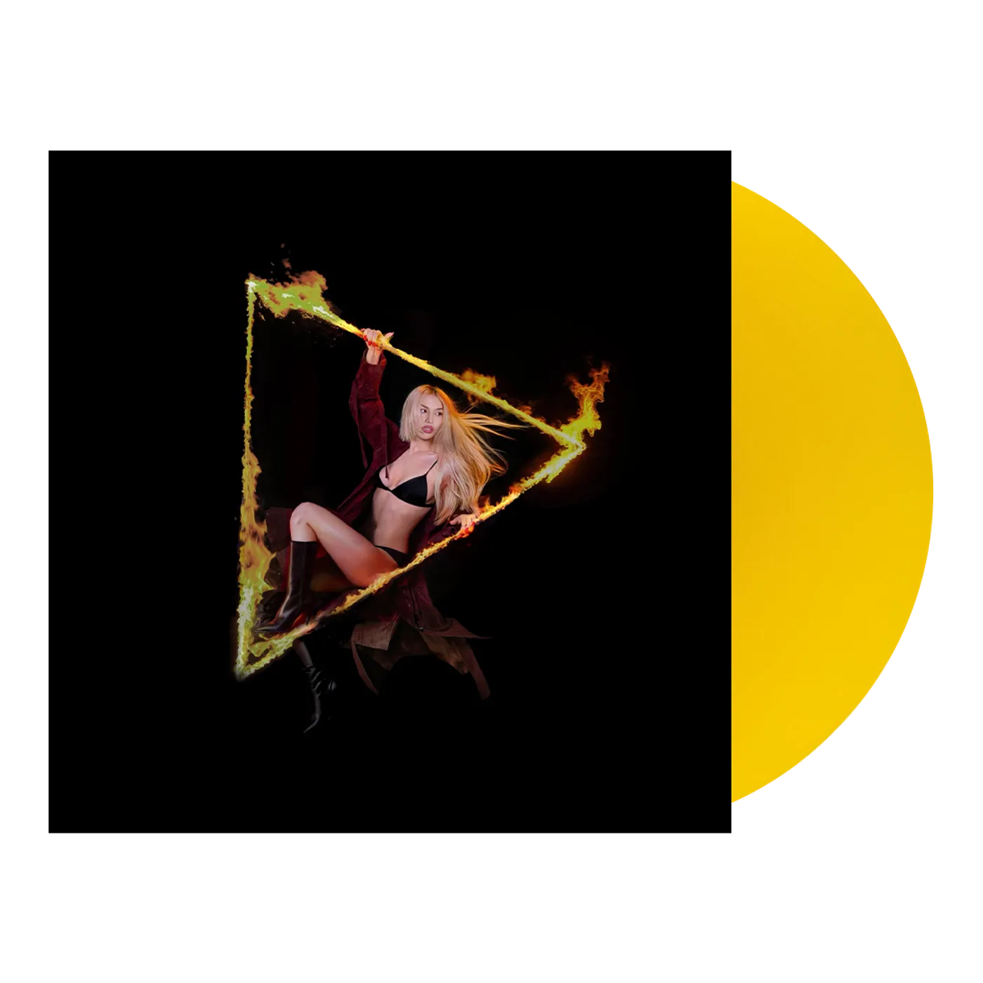 Ava Max ‘Don’t Click Play’ Translucent Yellow Vinyl