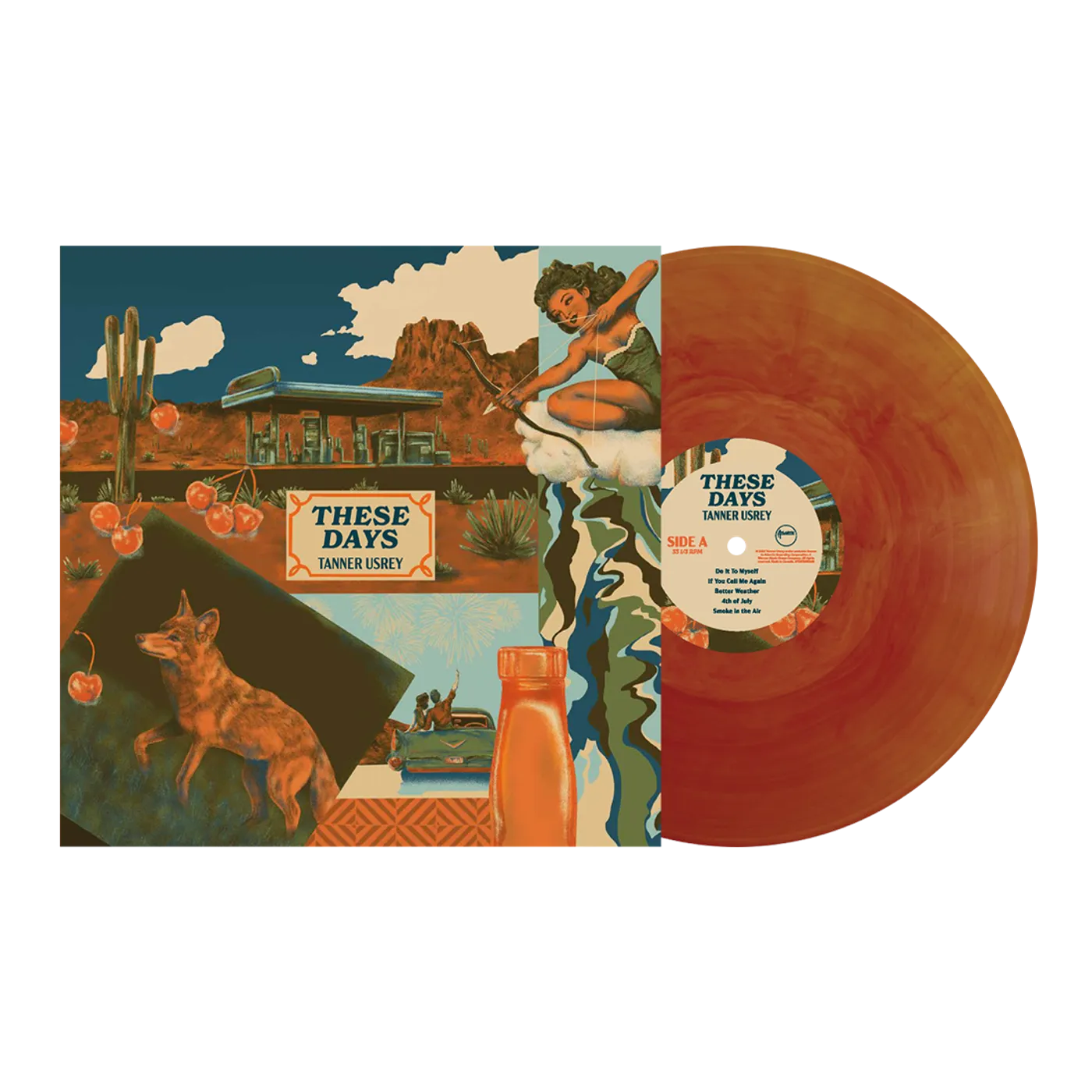 Tanner Usrey ‘These Days’ Orange Blend Vinyl