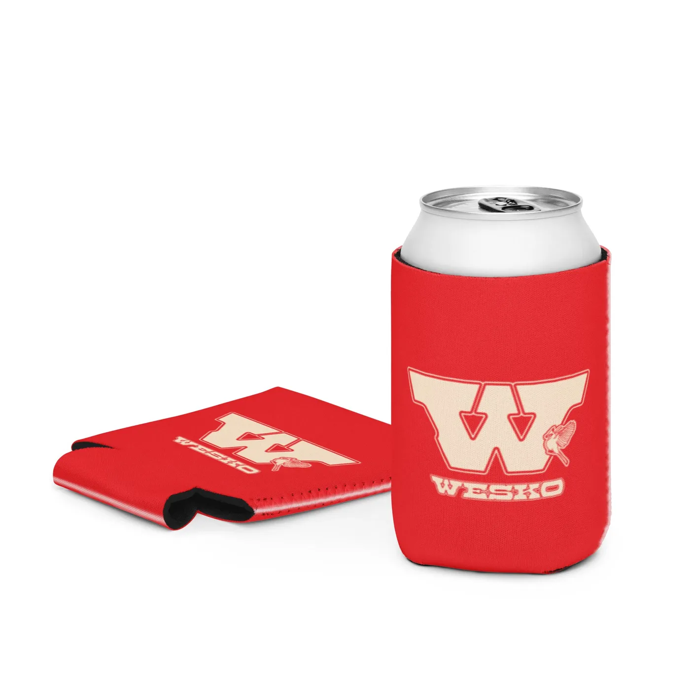 WESKO Cardinal Logo Can Cooler