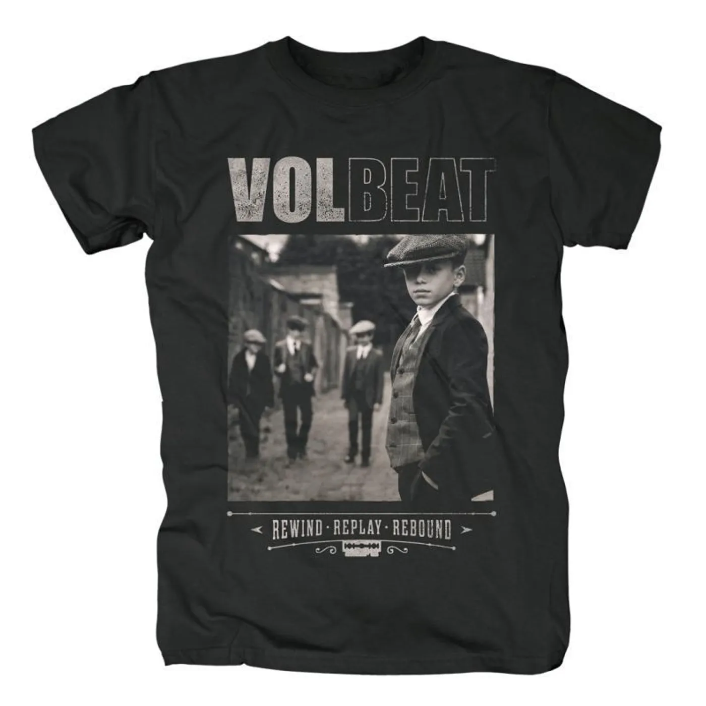 Volbeat Rewind Replay Rebound Cover T-Shirt