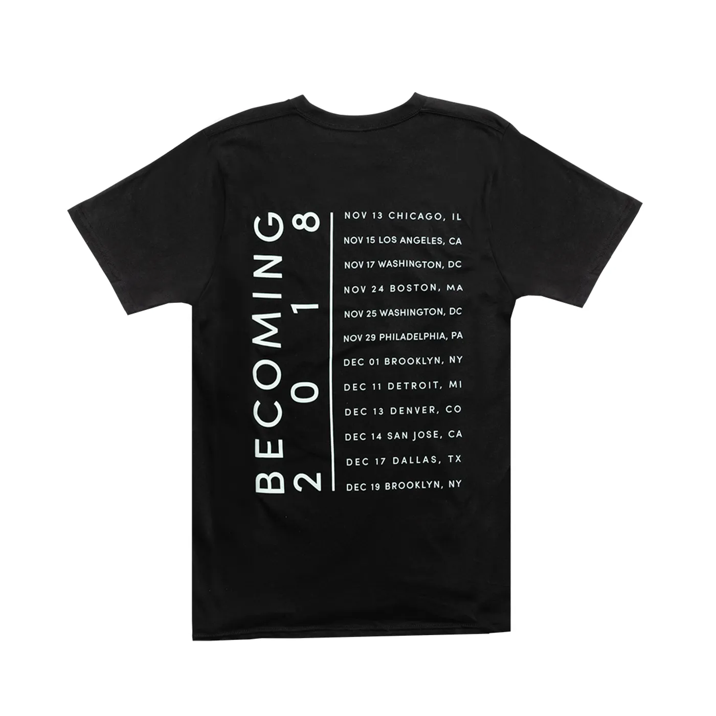 Michelle Obama Youth Silhouette Tour T-Shirt