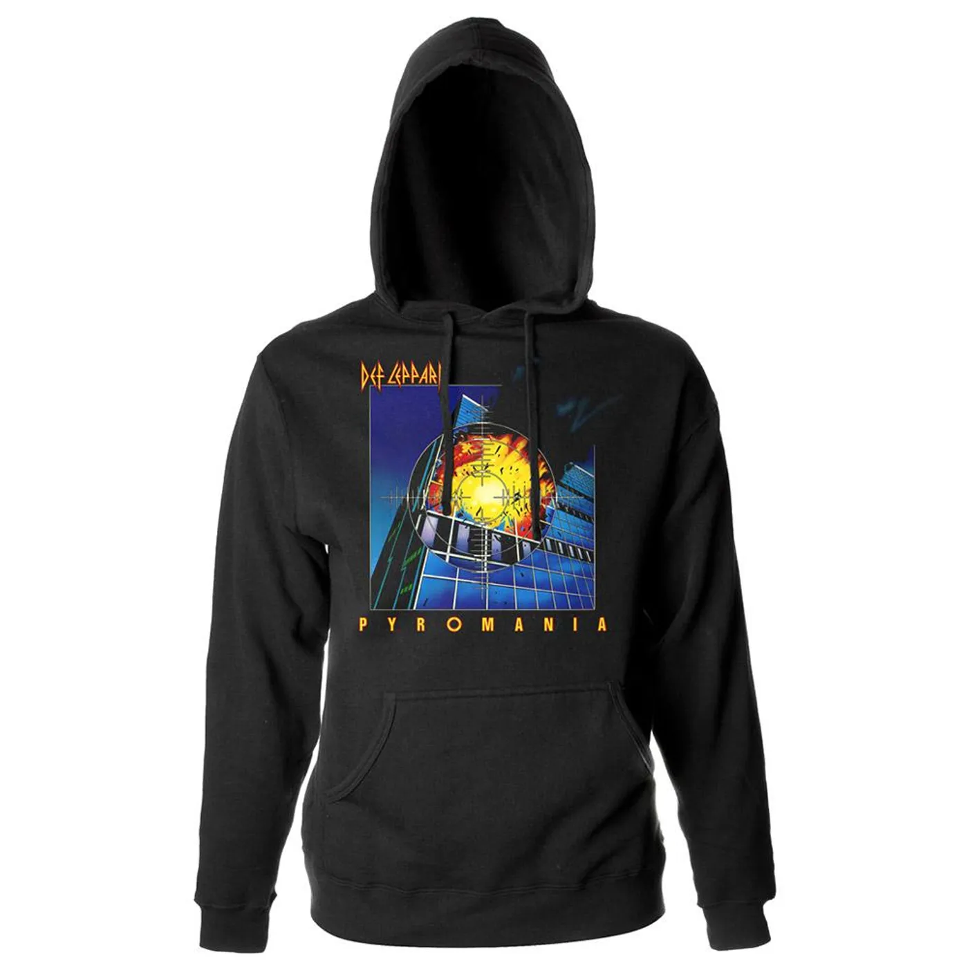 Def Leppard Pyromania Album Pullover Hoodie