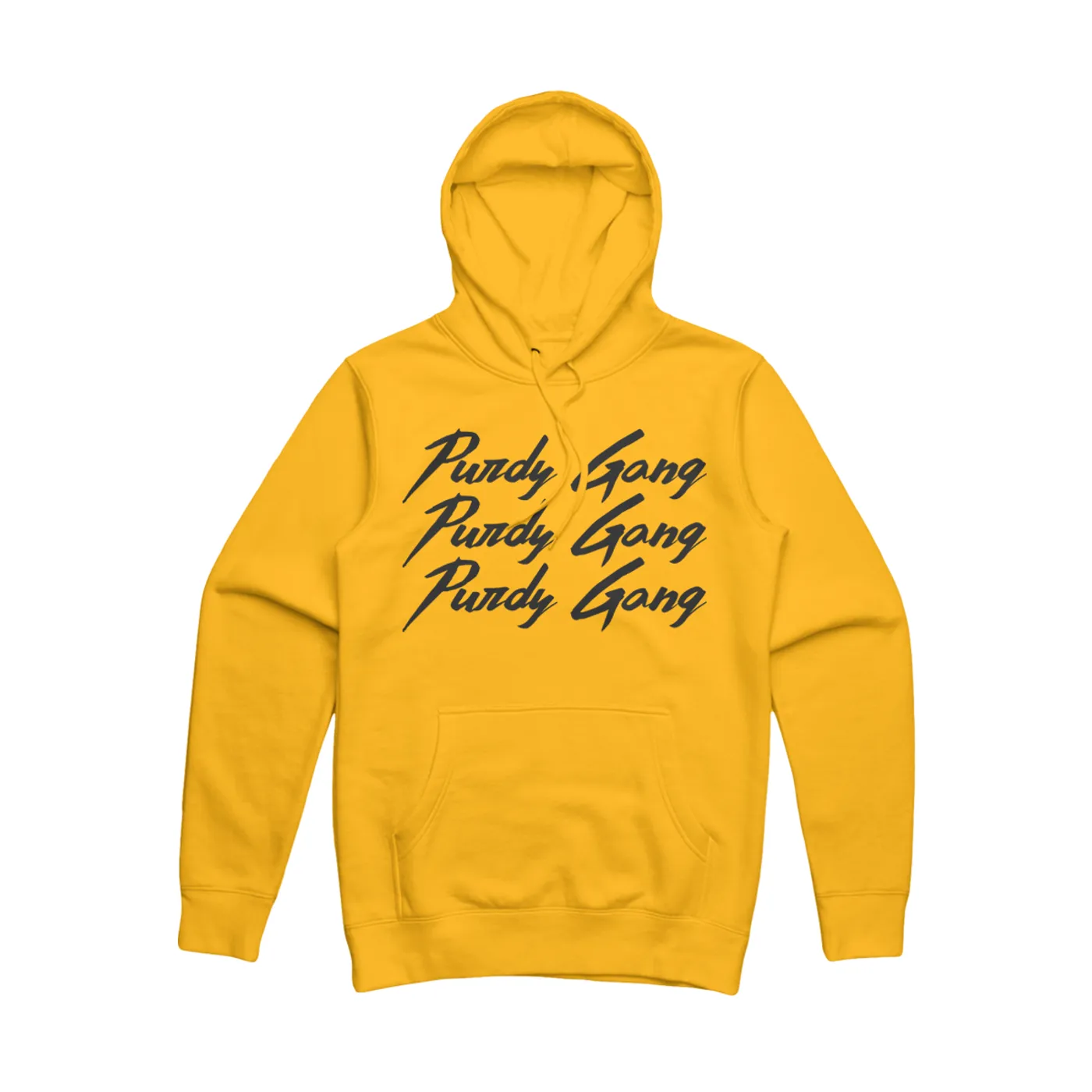 Roy Purdy Purdy Gang Yellow Hoodie