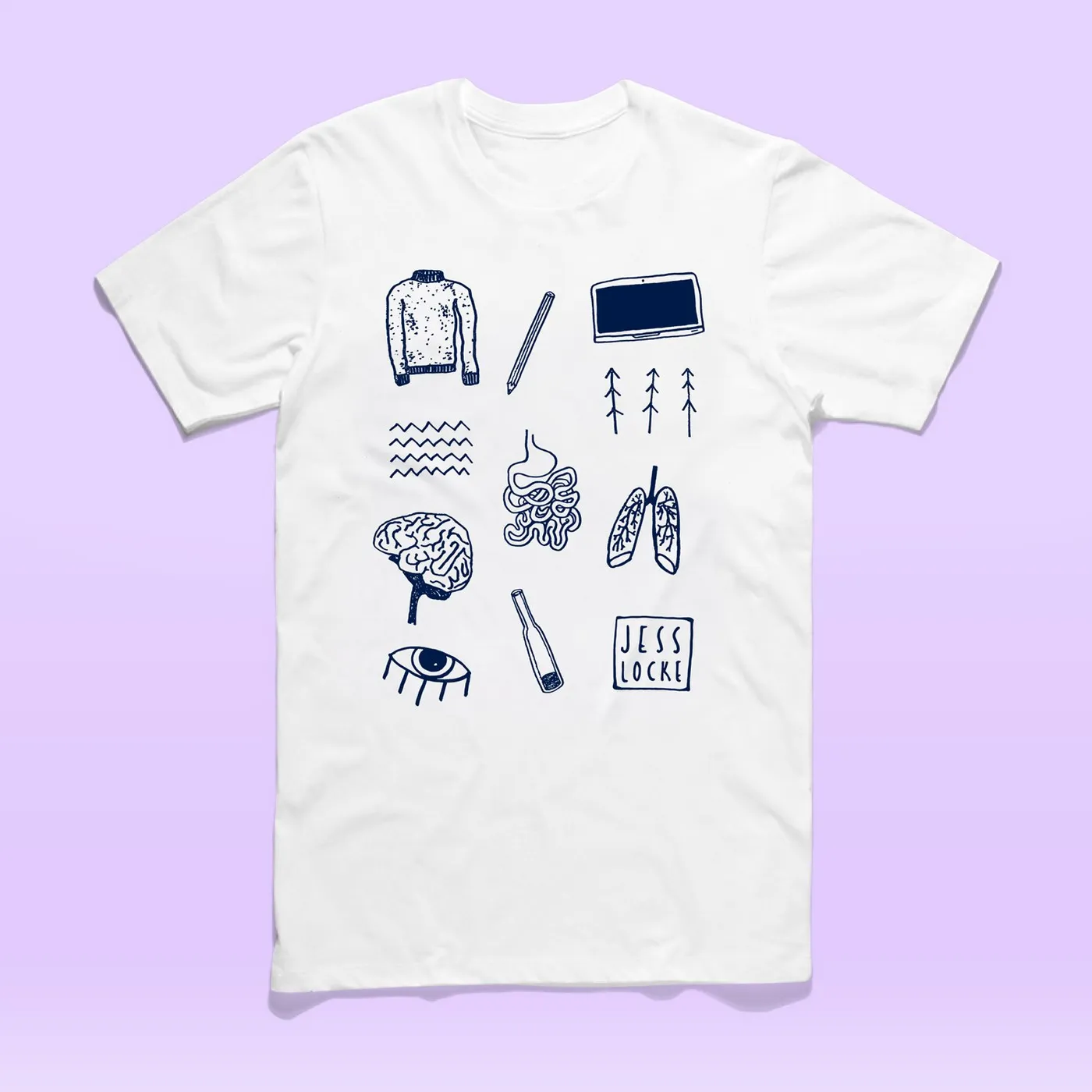 Jess Locke Symbols Tee