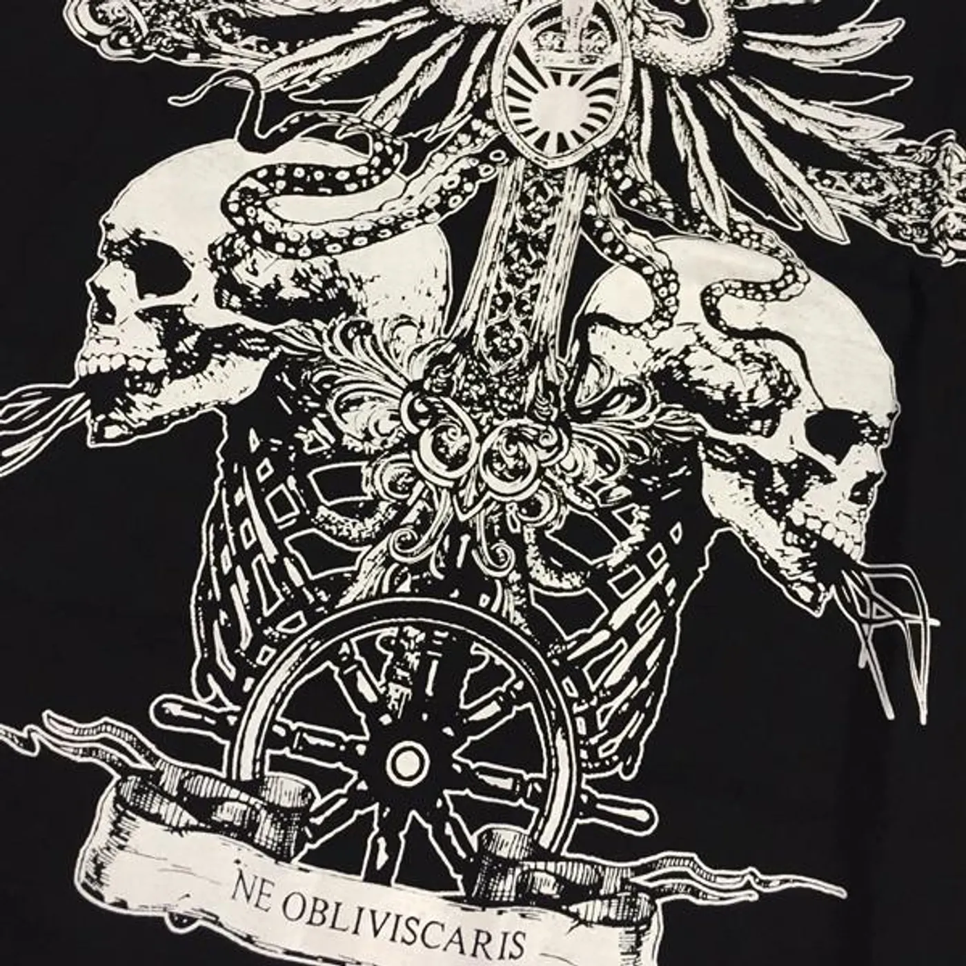 Ne Obliviscaris Tapestry T-shirt (Black)