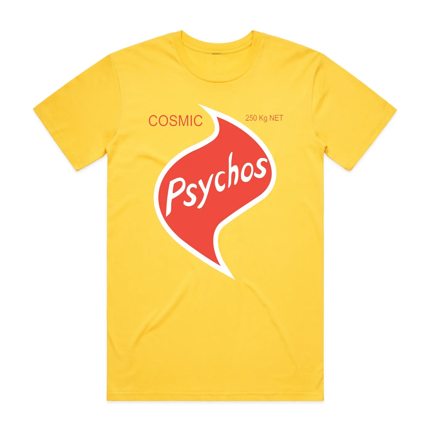 Cosmic Psychos Twisties T-shirt (Yellow)
