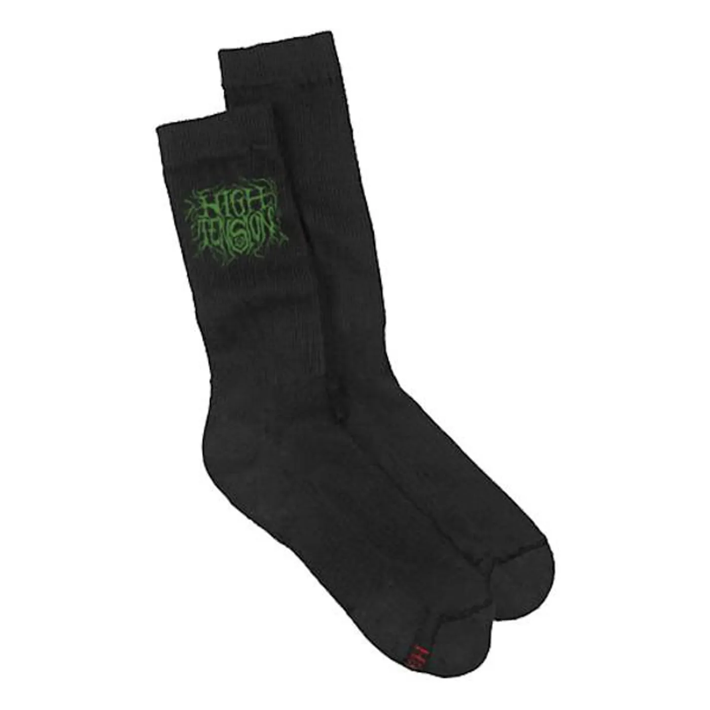 High Tension Spag Logo Socks (Green/Black)
