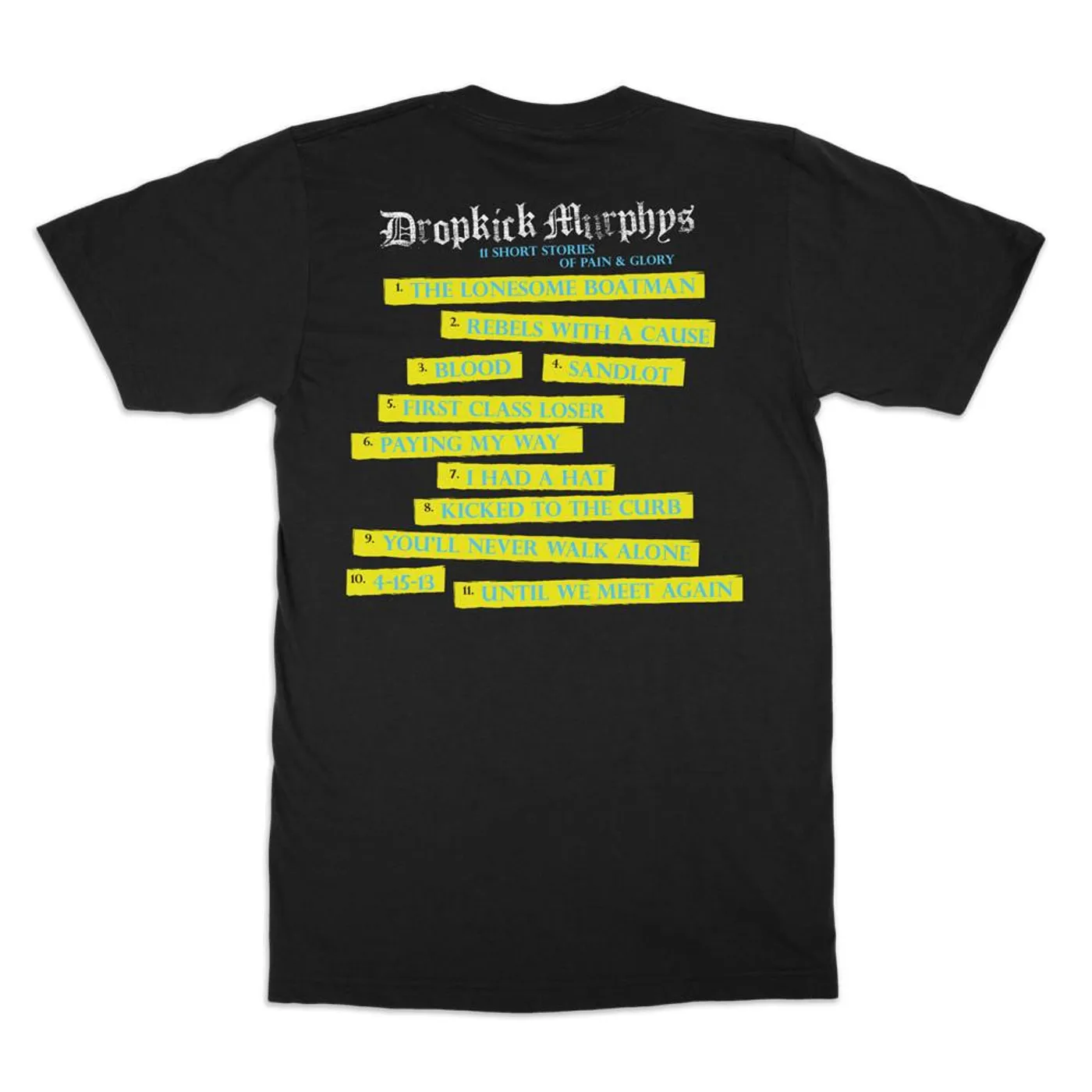 Dropkick Murphys Short Stories Album T-shirt (Black)