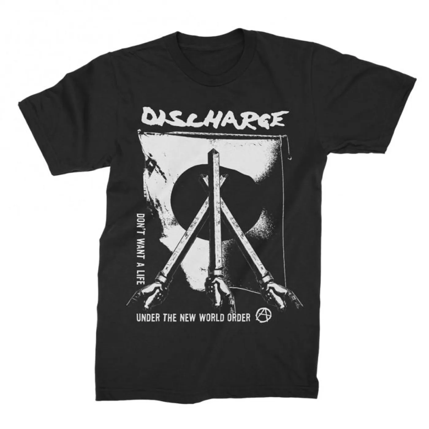 Discharge New World Order T-shirt (Black)