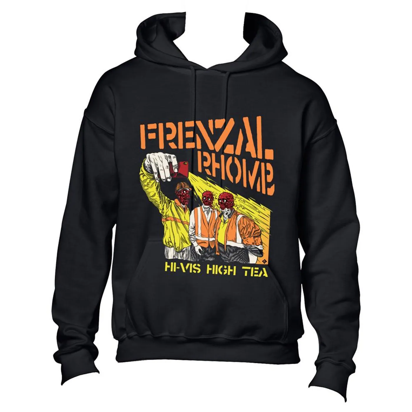 Frenzal Rhomb Hi-Vis Selfie Pullover Hoodie