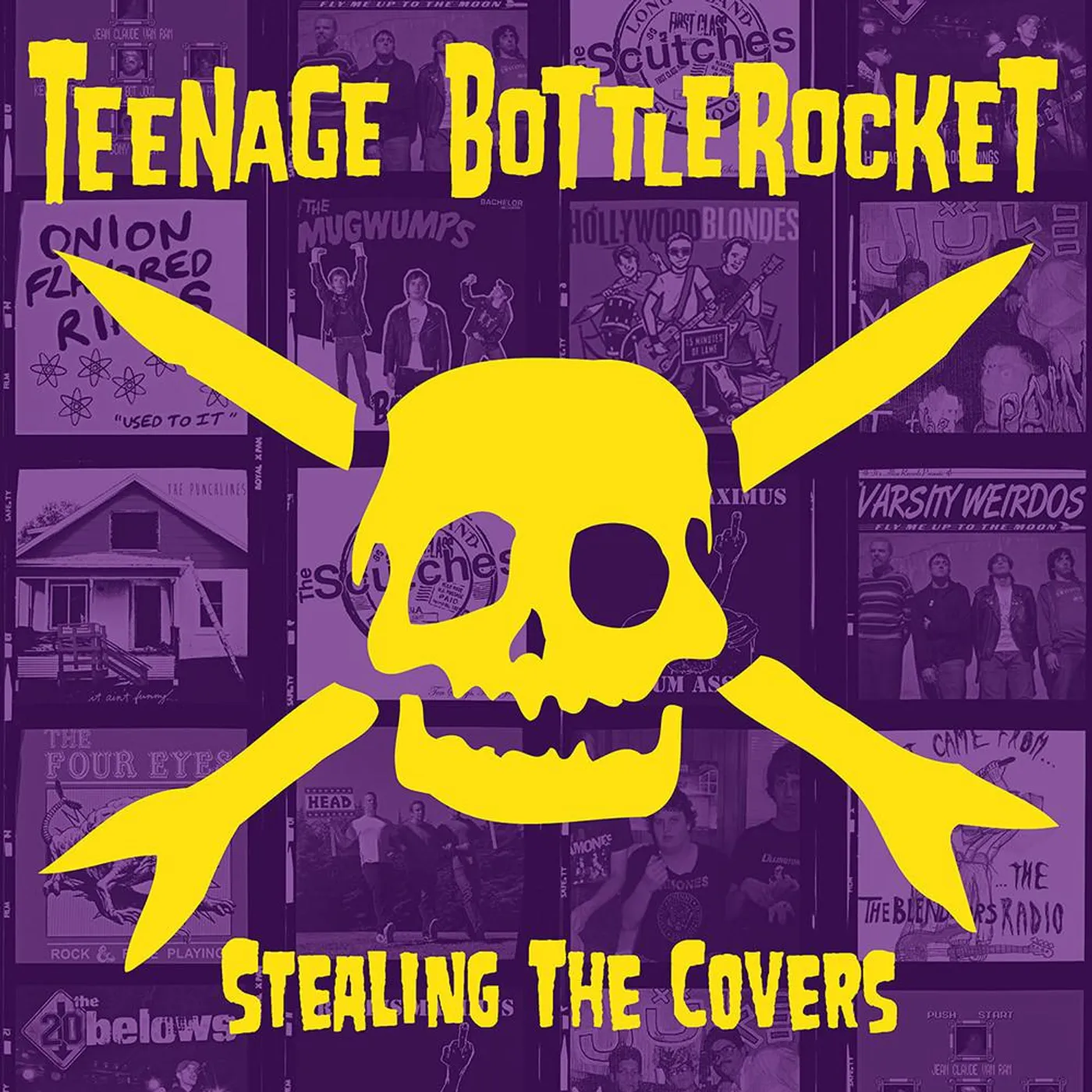 Teenage Bottlerocket Stealing The Covers LP (Black) (Vinyl)