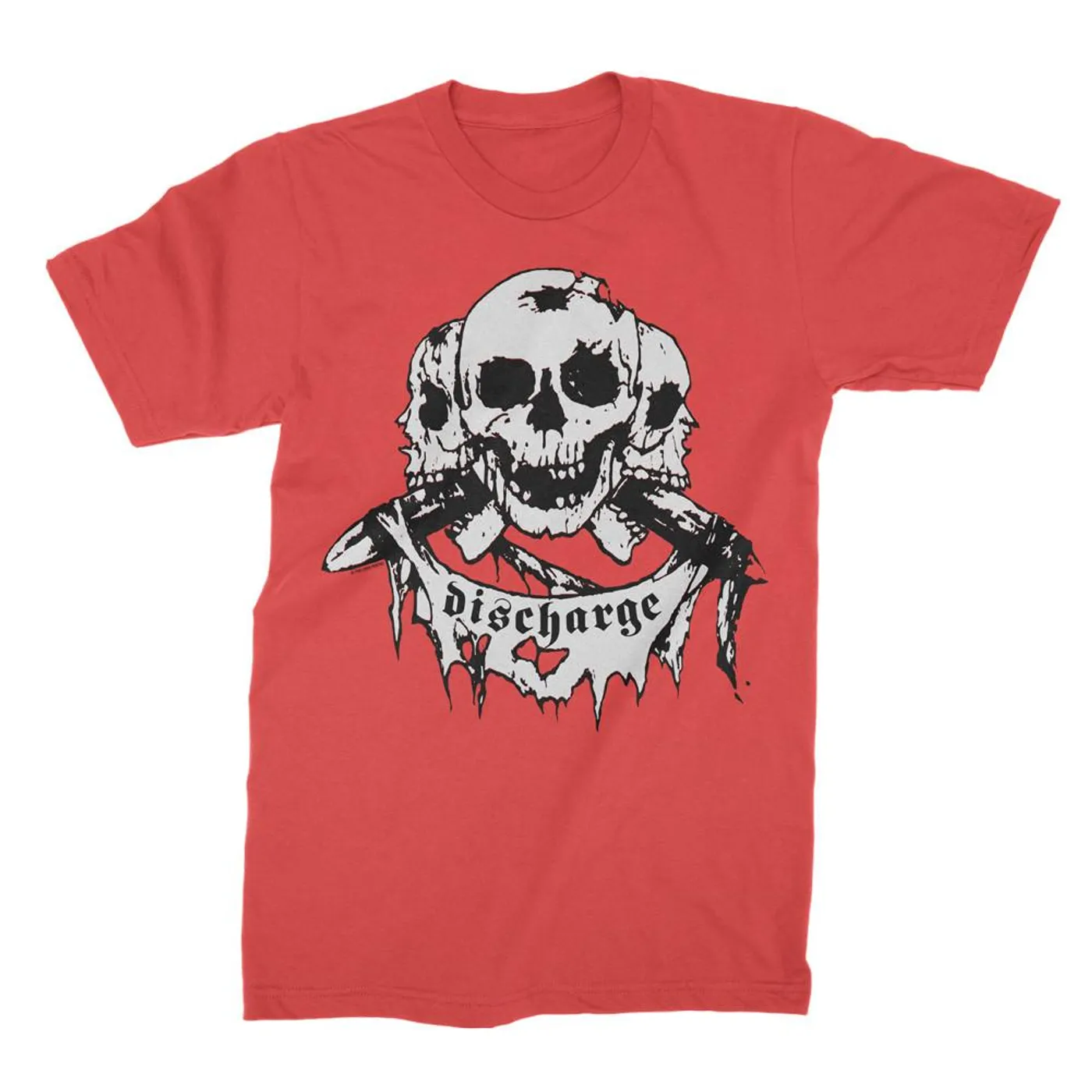 Discharge Born To Die T-shirt (Red)