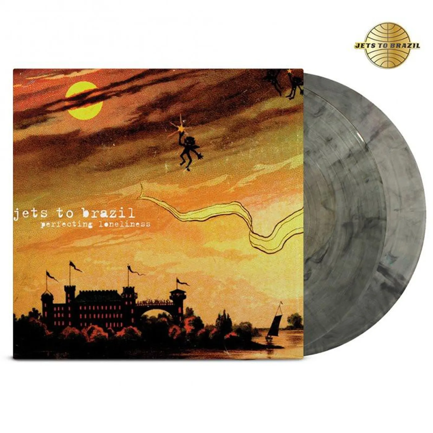 Jets To Brazil Perfecting Loneliness 2LP (Clear/Black) (Vinyl)