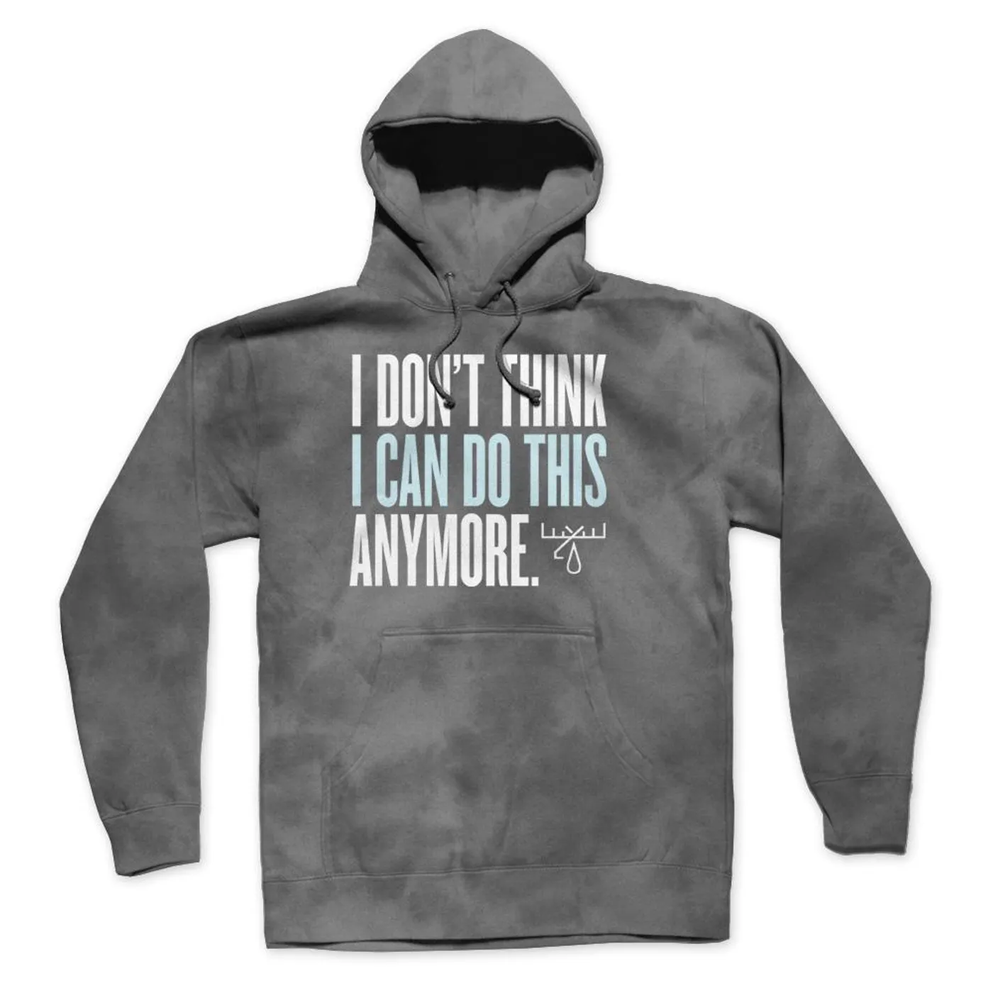Moose Blood IDTICDTA Pullover Hoodie (Acid Wash Grey)
