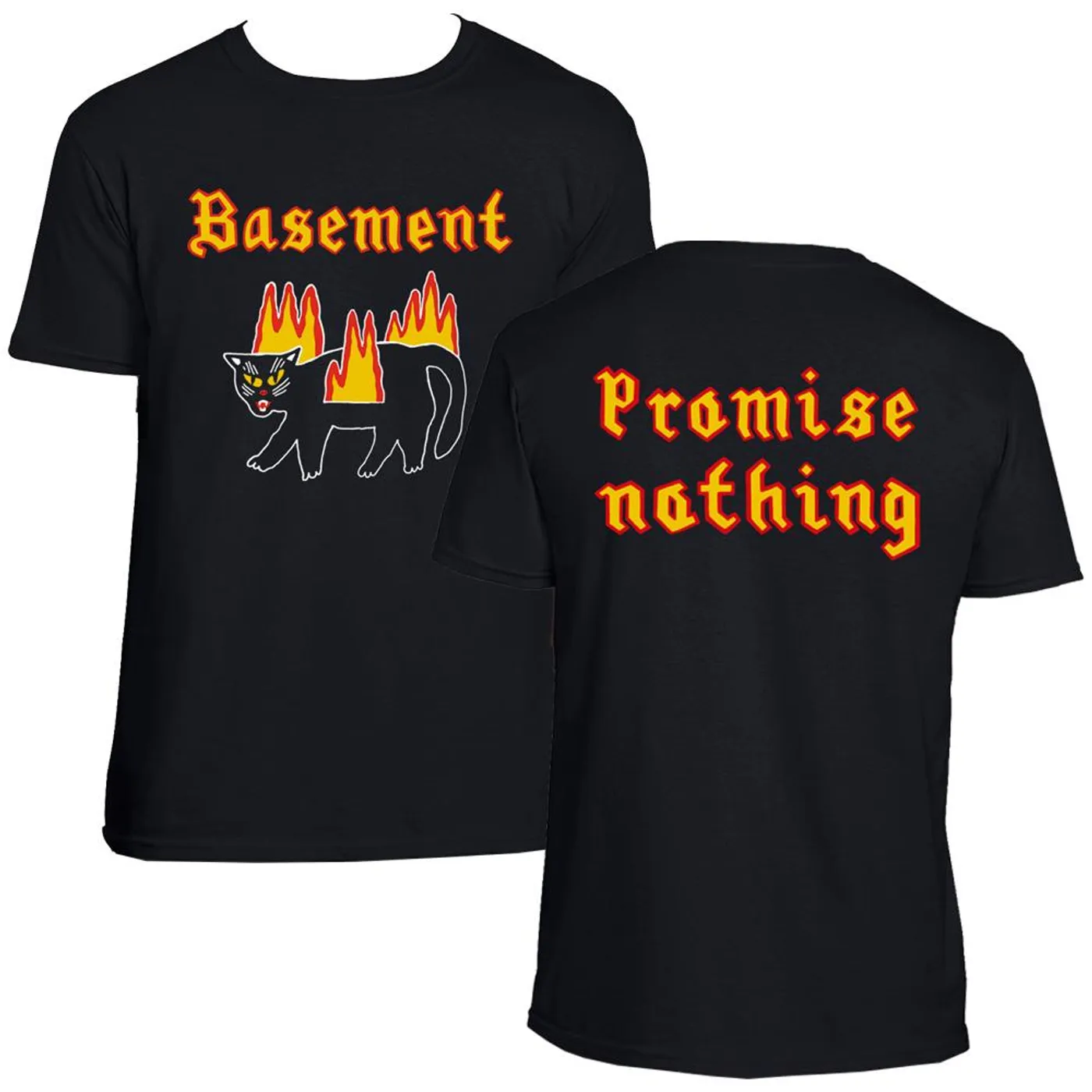 Basement Firecat T-shirt (Black)