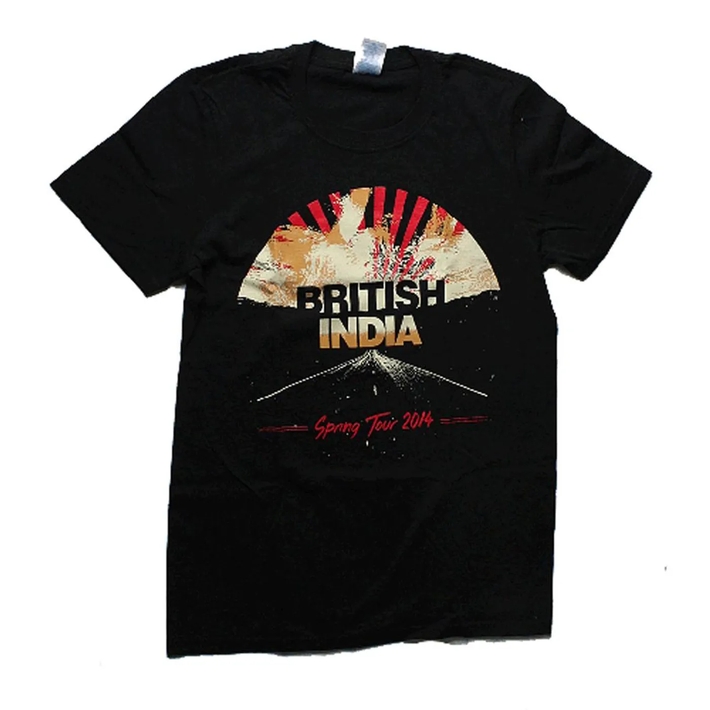 British India Spring Tour 2014 T-shirt (Black)