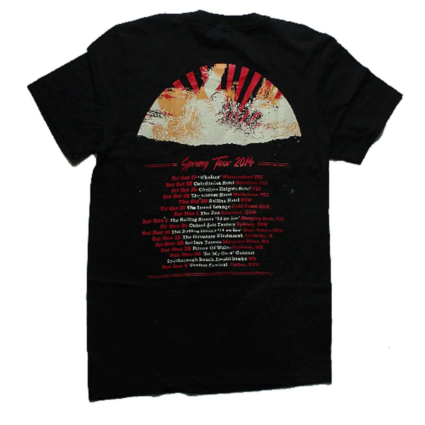 British India Spring Tour 2014 T-shirt (Black)