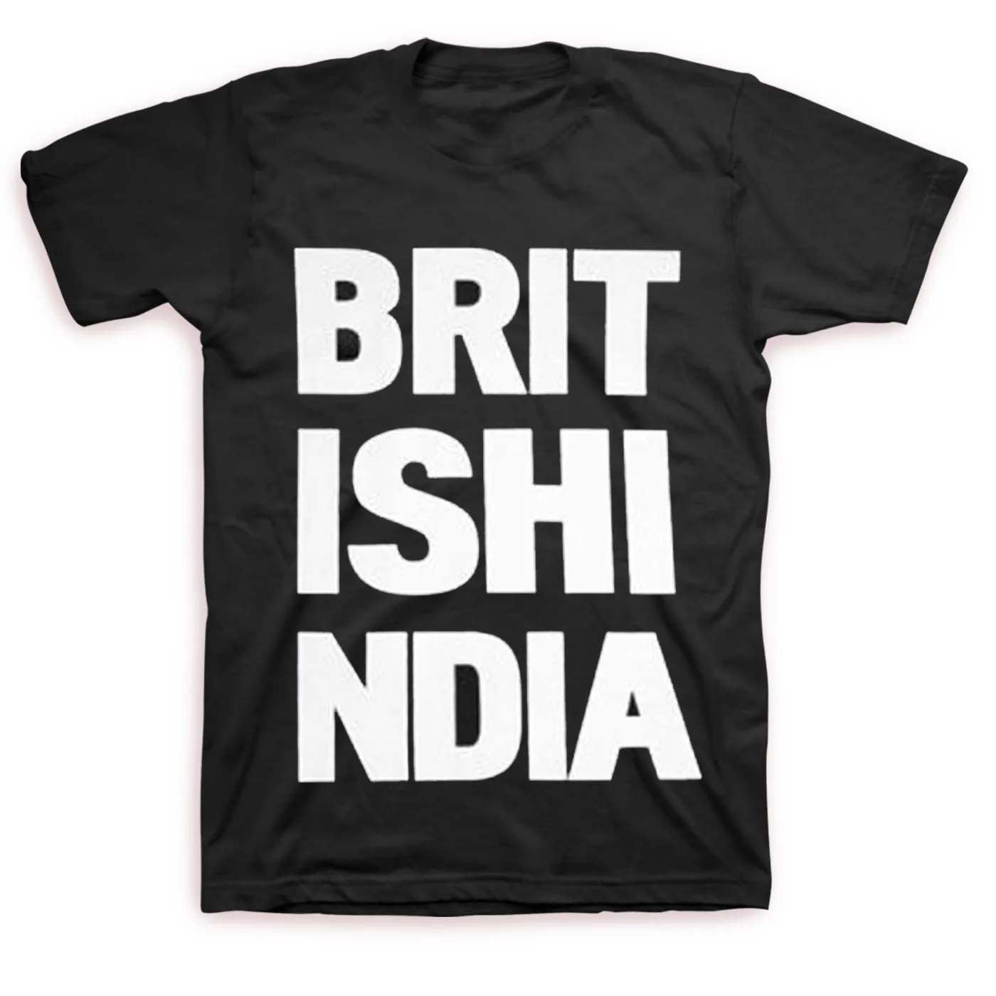 British India Stacked Logo T-shirt (Black)