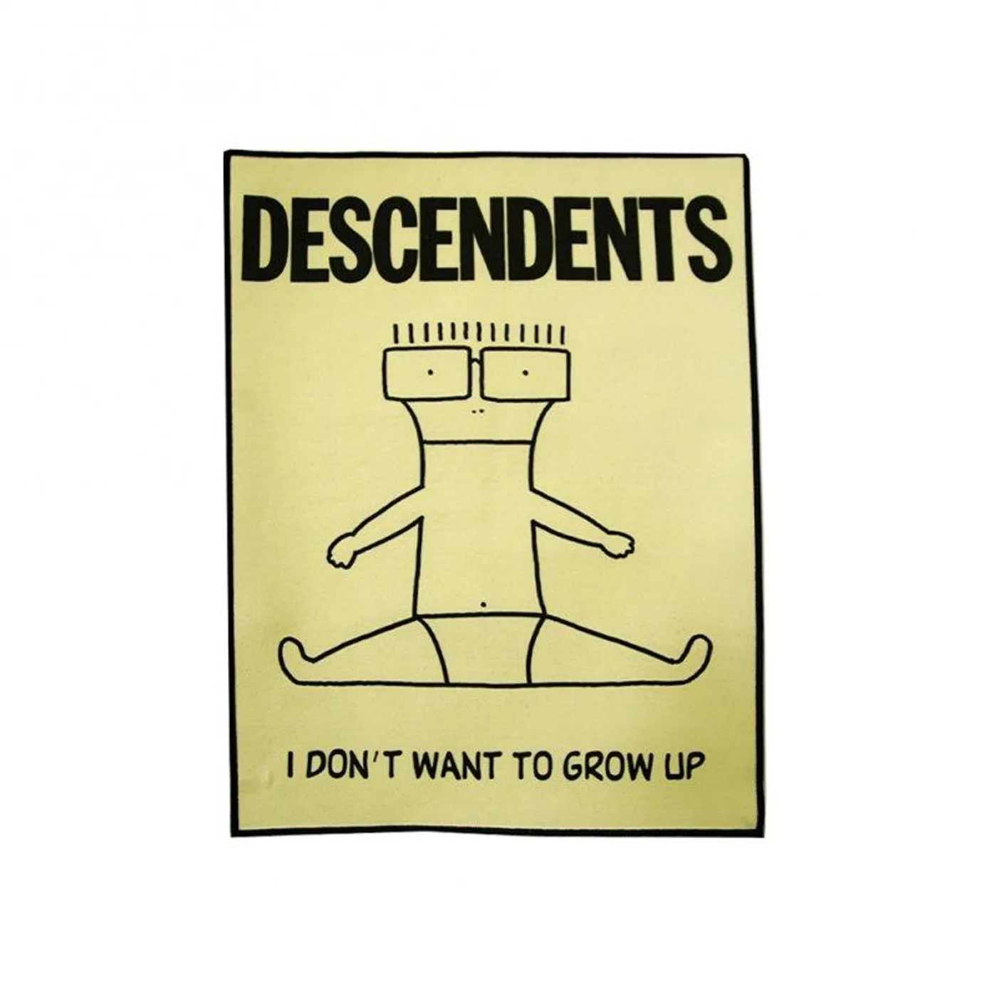 Descendents I Don't Want To Grow Up Back Patch