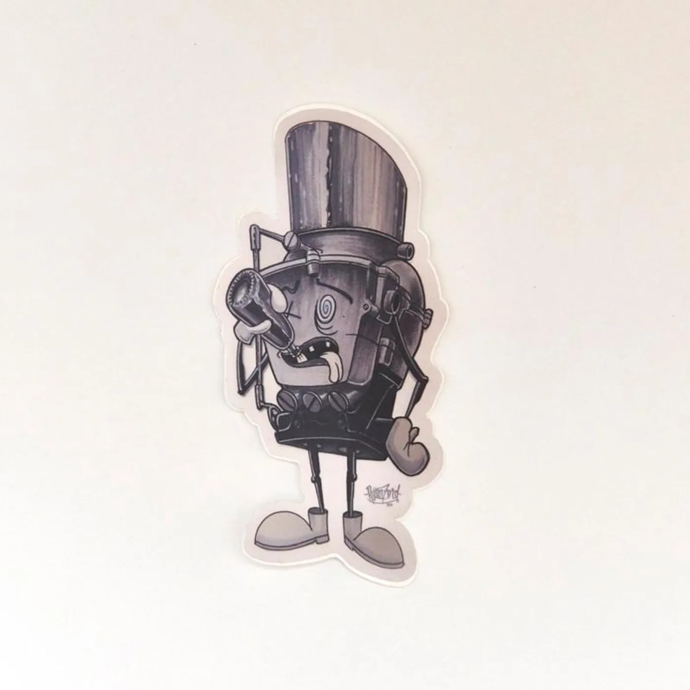 Chopped Mr. Thirsty Sticker