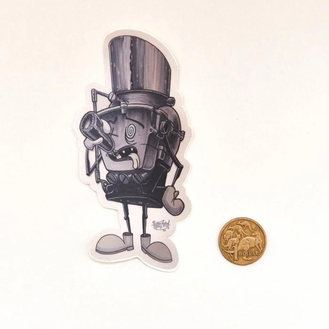Chopped Mr. Thirsty Sticker