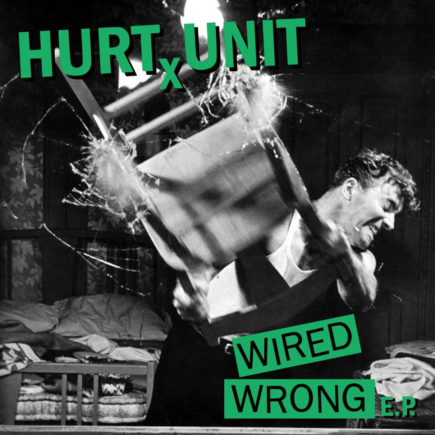 Hurt Unit Wired Wrong EP 7" (Black) (Vinyl)