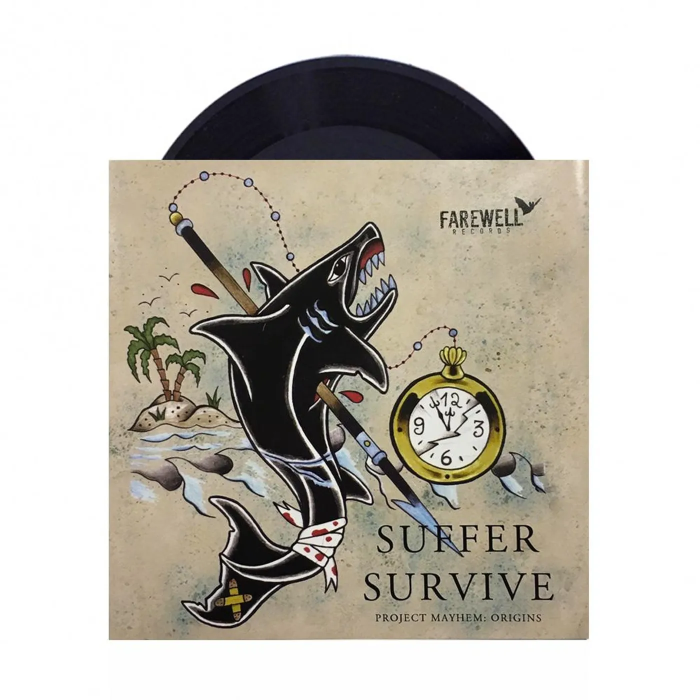 Suffer Survive / Mark My Words - Split 7" (Black) (Vinyl)